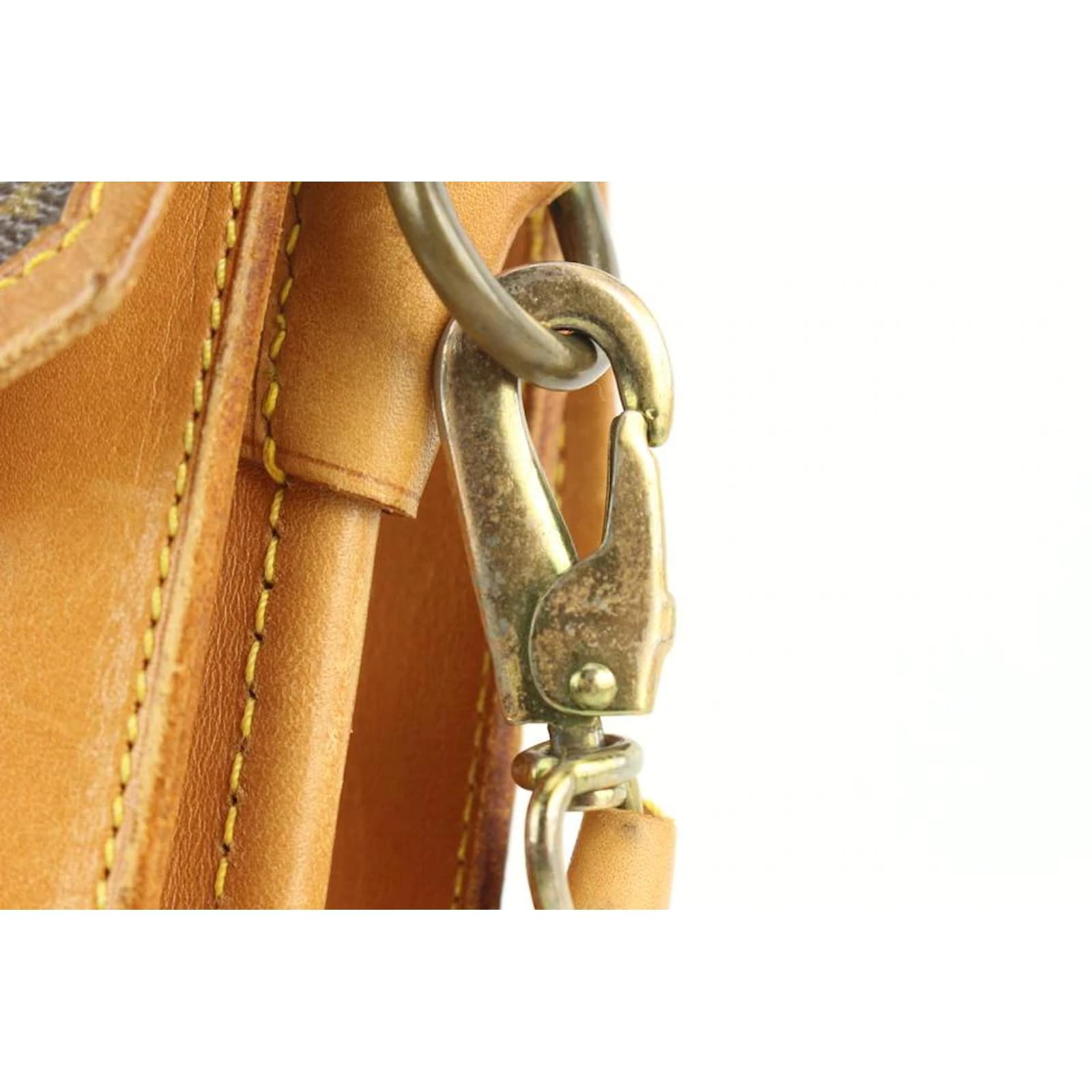 Louis Vuitton Monogram Sac Biface Crossbody Flap Bag
