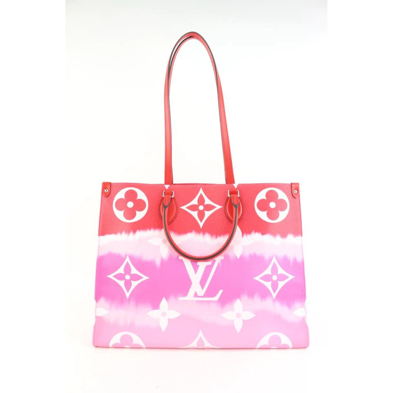 Louis Vuitton Escale Onthego GM tie-dye rouge