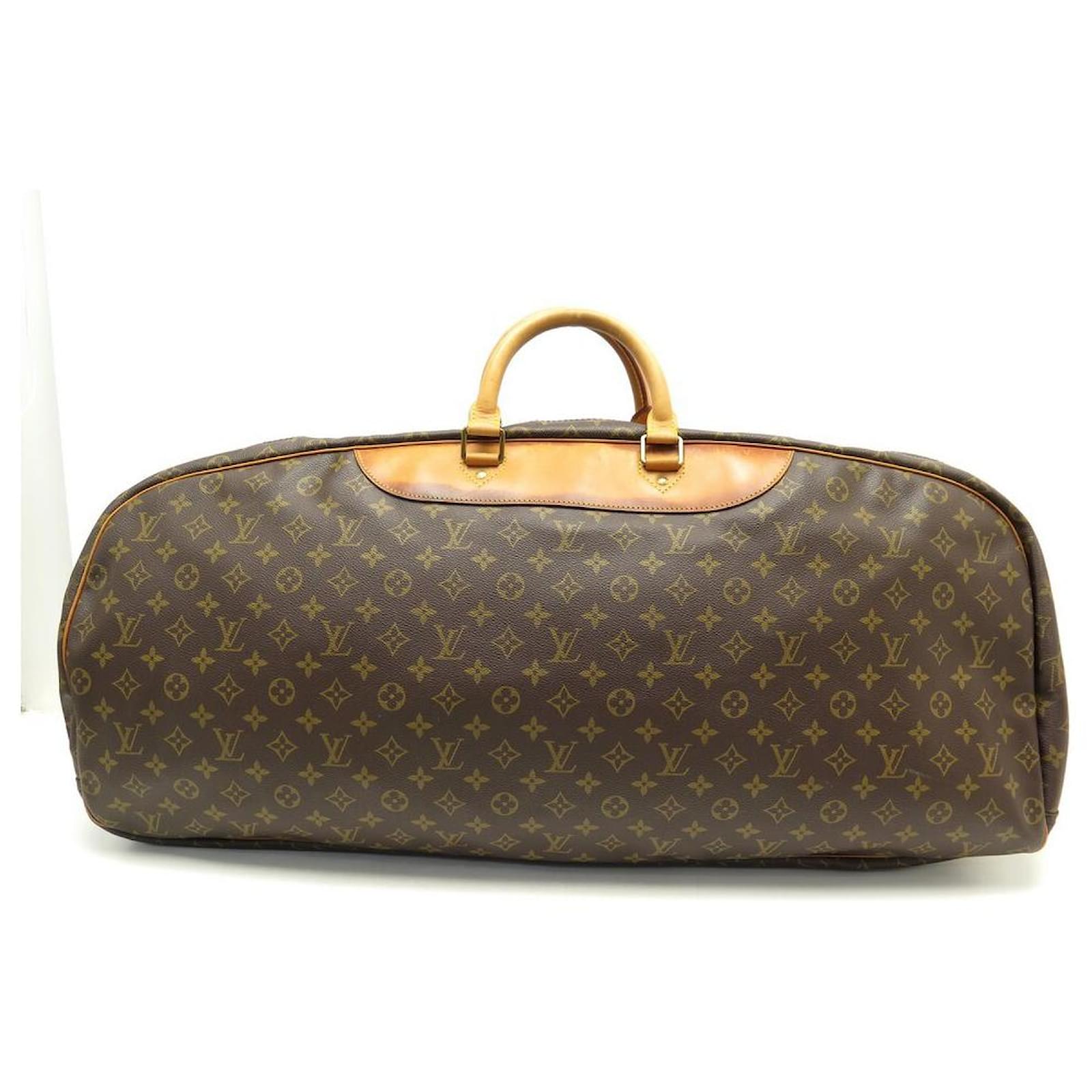Nice cloth travel bag Louis Vuitton Brown in Cloth - 35482347