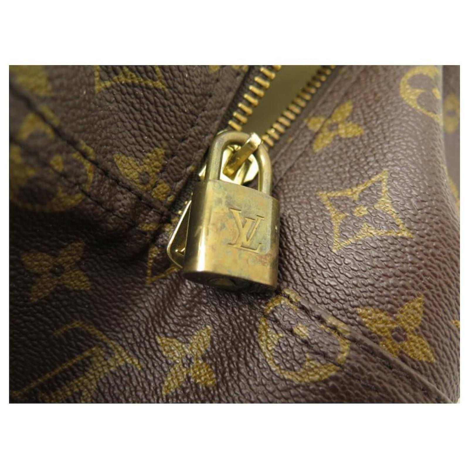 Cloth travel bag Louis Vuitton Brown in Cloth - 38509064