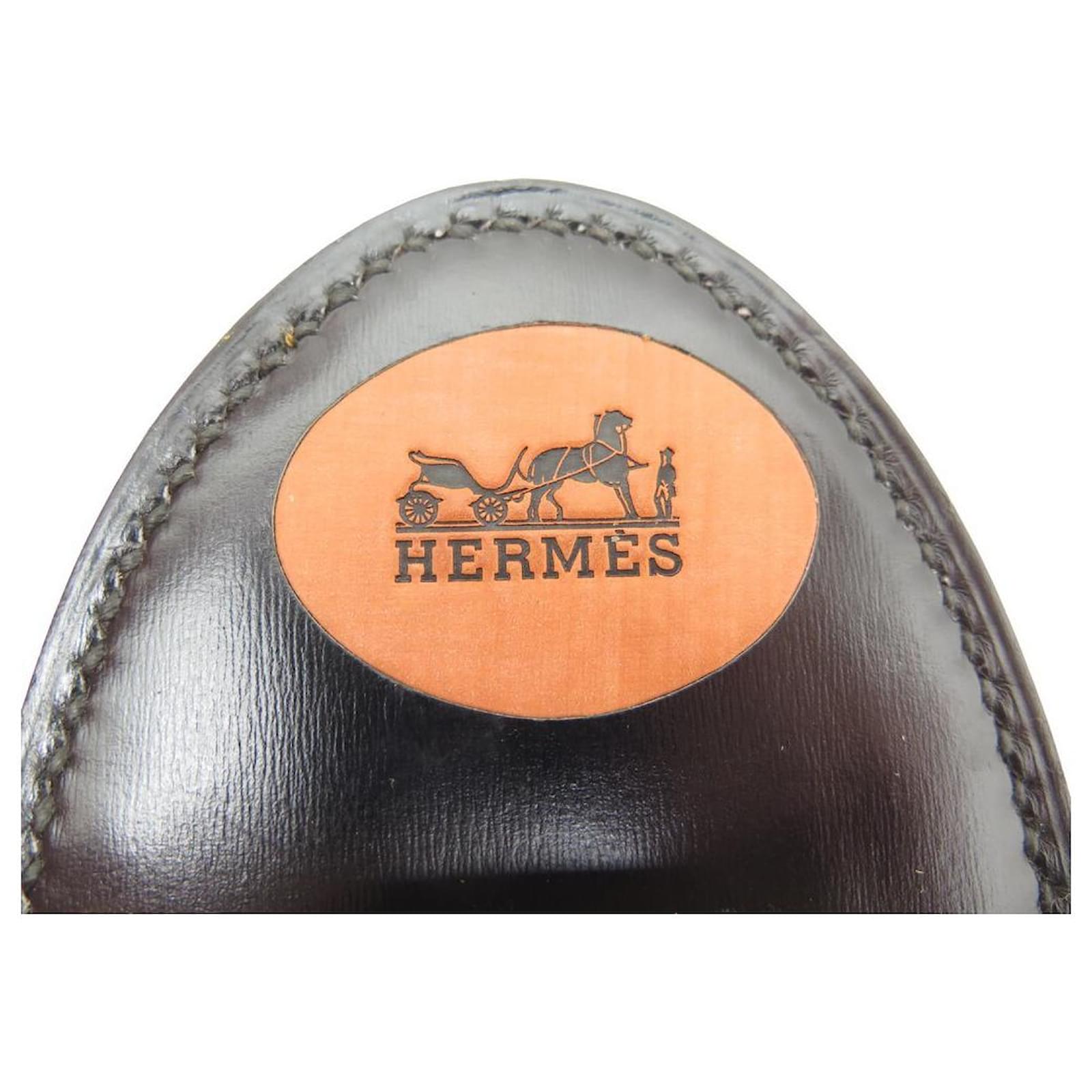 Carré 90 brodé Complication Equestre - Noir | Hermès Suisse