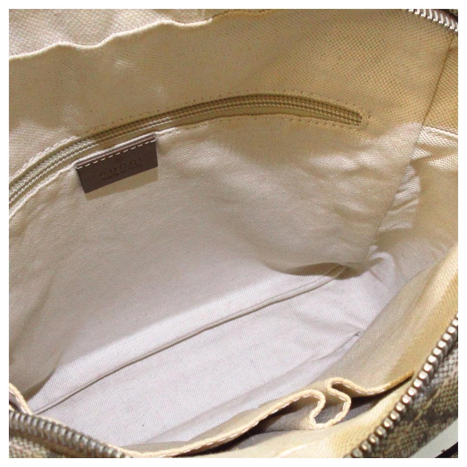 Gucci Shoulder Bag Beige Cloth ref.486925 - Joli Closet