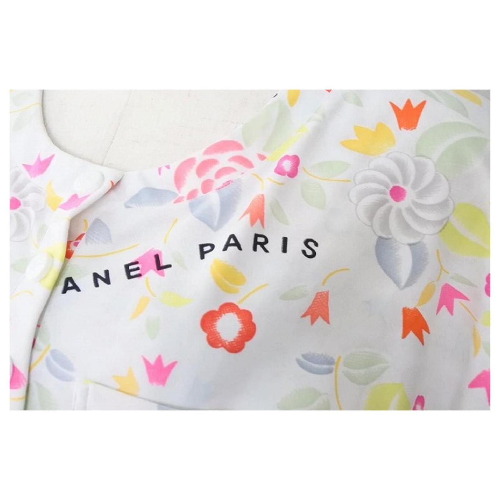 Chanel CHANEL Cocomark Cropped Length Chibi Length Velor Short Sleeve –  NUIR VINTAGE
