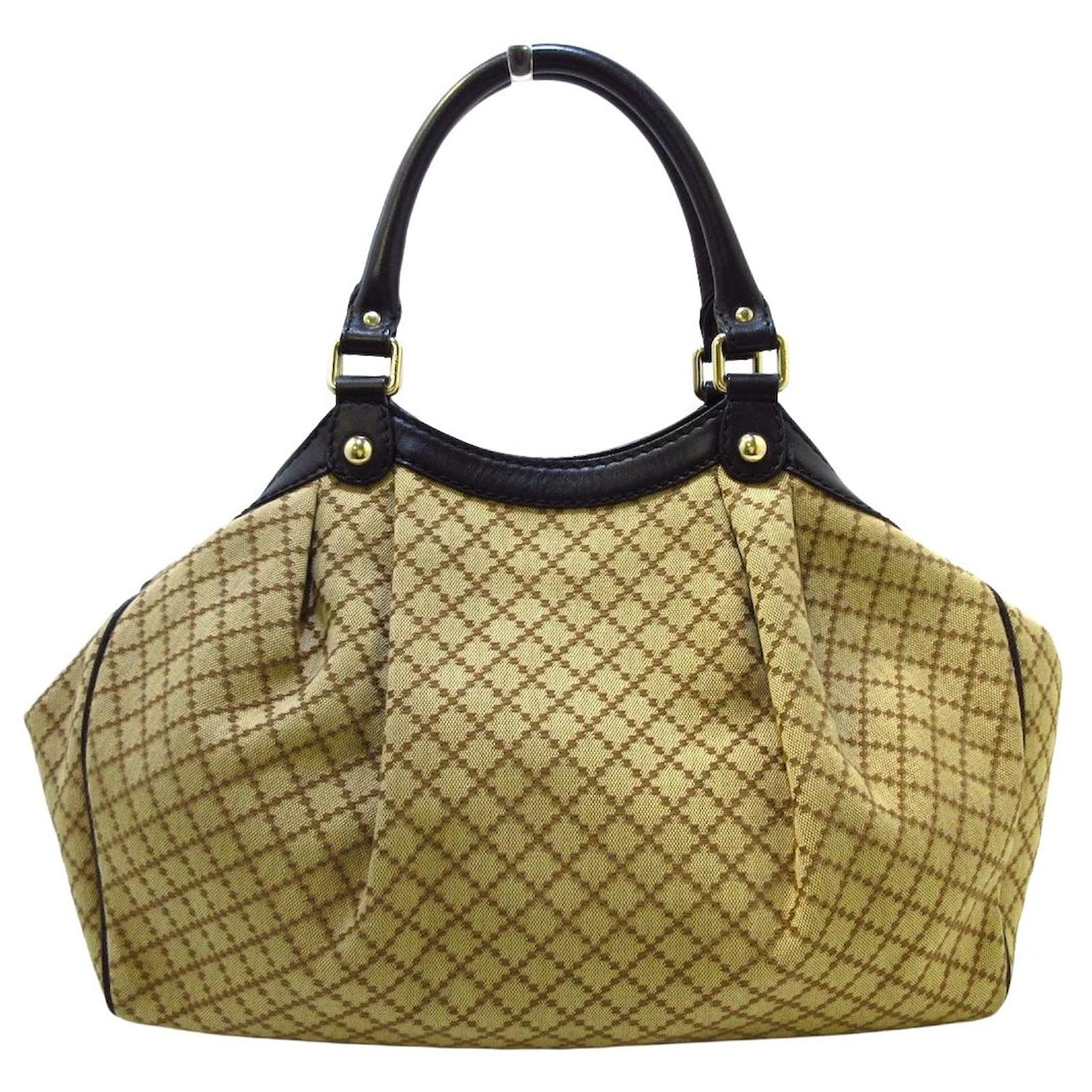 Gucci Diamante Beige Leather ref.488847 - Joli Closet