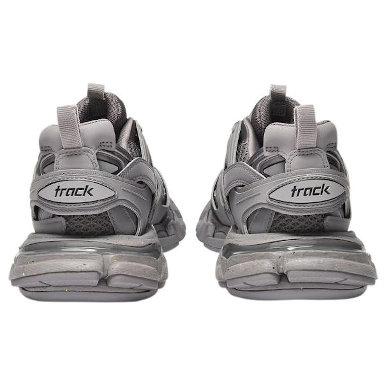 Balenciaga Track Sneakers in Grey Canvas ref.490032 - Joli Closet