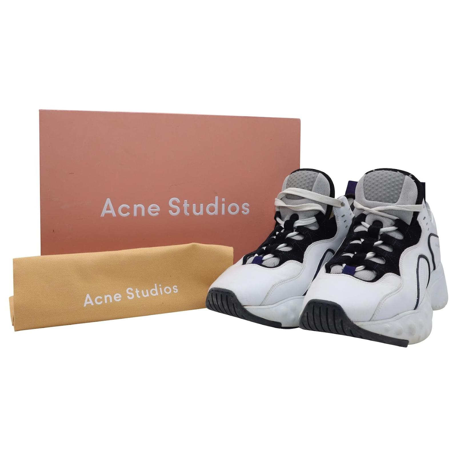 Acne manhattan multi on sale white