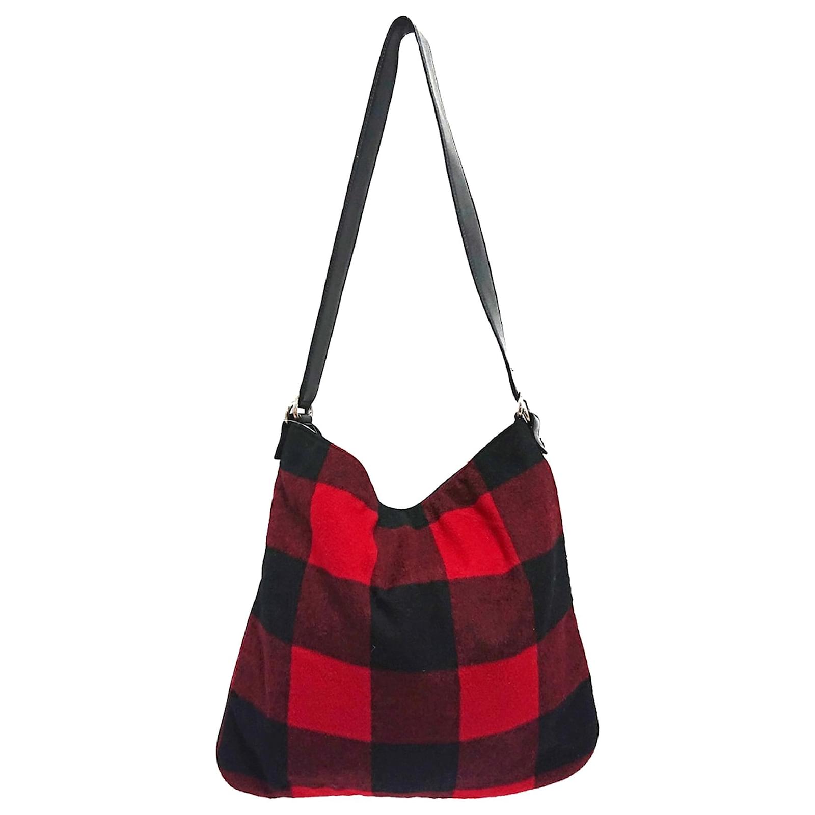 Large Capacity Plaid Tote Bag Fashion Top Handle Satchel Bag - Temu