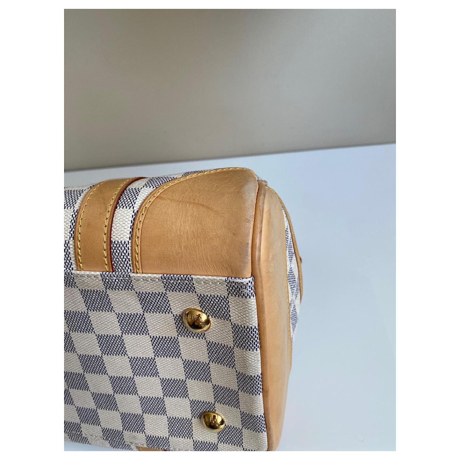 Louis Vuitton, Bags, Louis Vuitton Azur Damier Canvas Berkeley Bag With  Strap