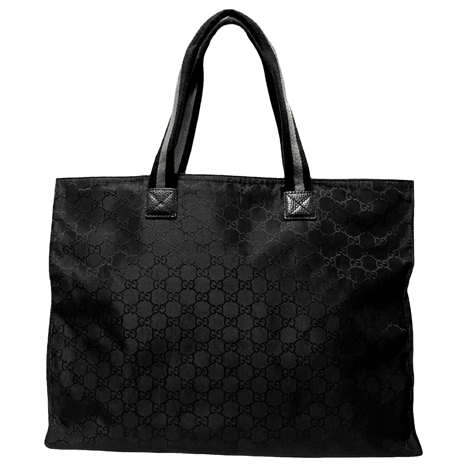 2024 Gucci Web Nylon Tote Bag