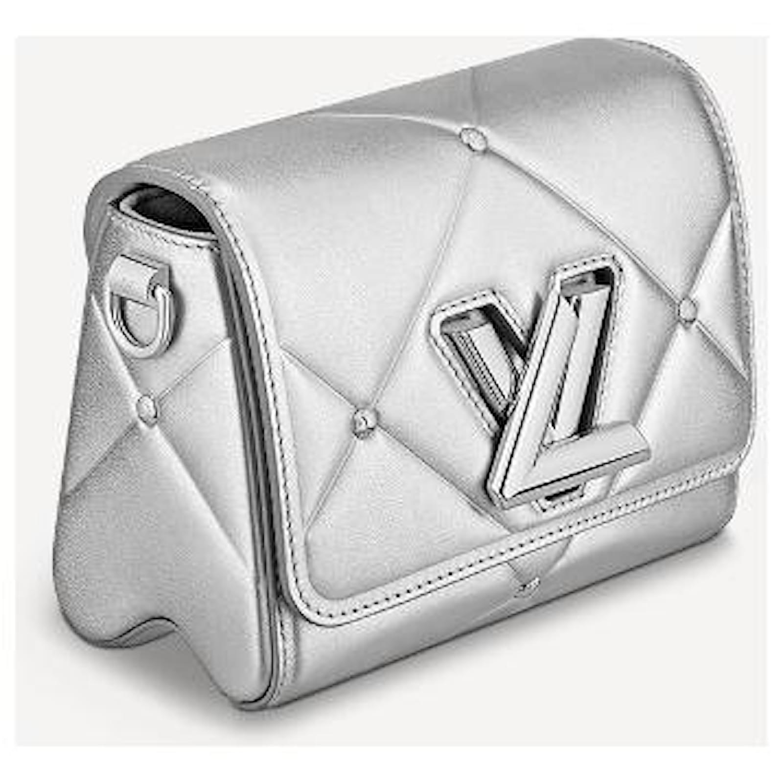 LOUIS VUITTON M64477 Twist Portefeiulle purse Black/Brown/Gold/Silver /  Go