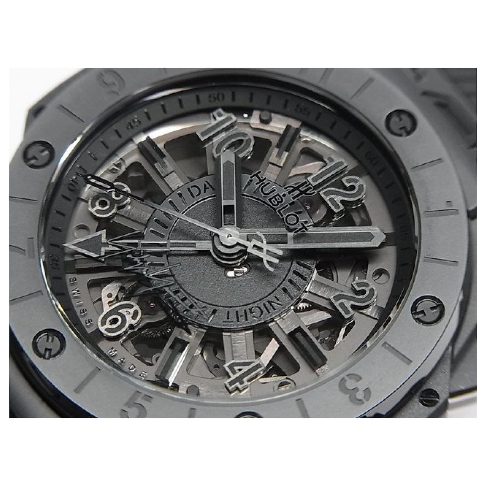 Hublot big bang gmt online all black yohji yamamoto