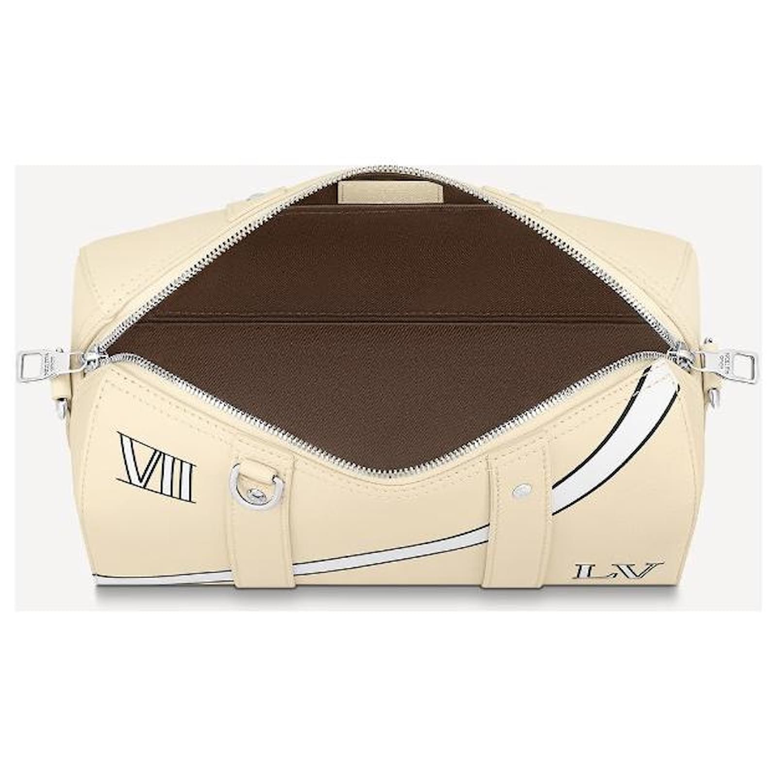 Louis Vuitton City Keepall Bag Trunk L'Œil Printed Leather Neutral