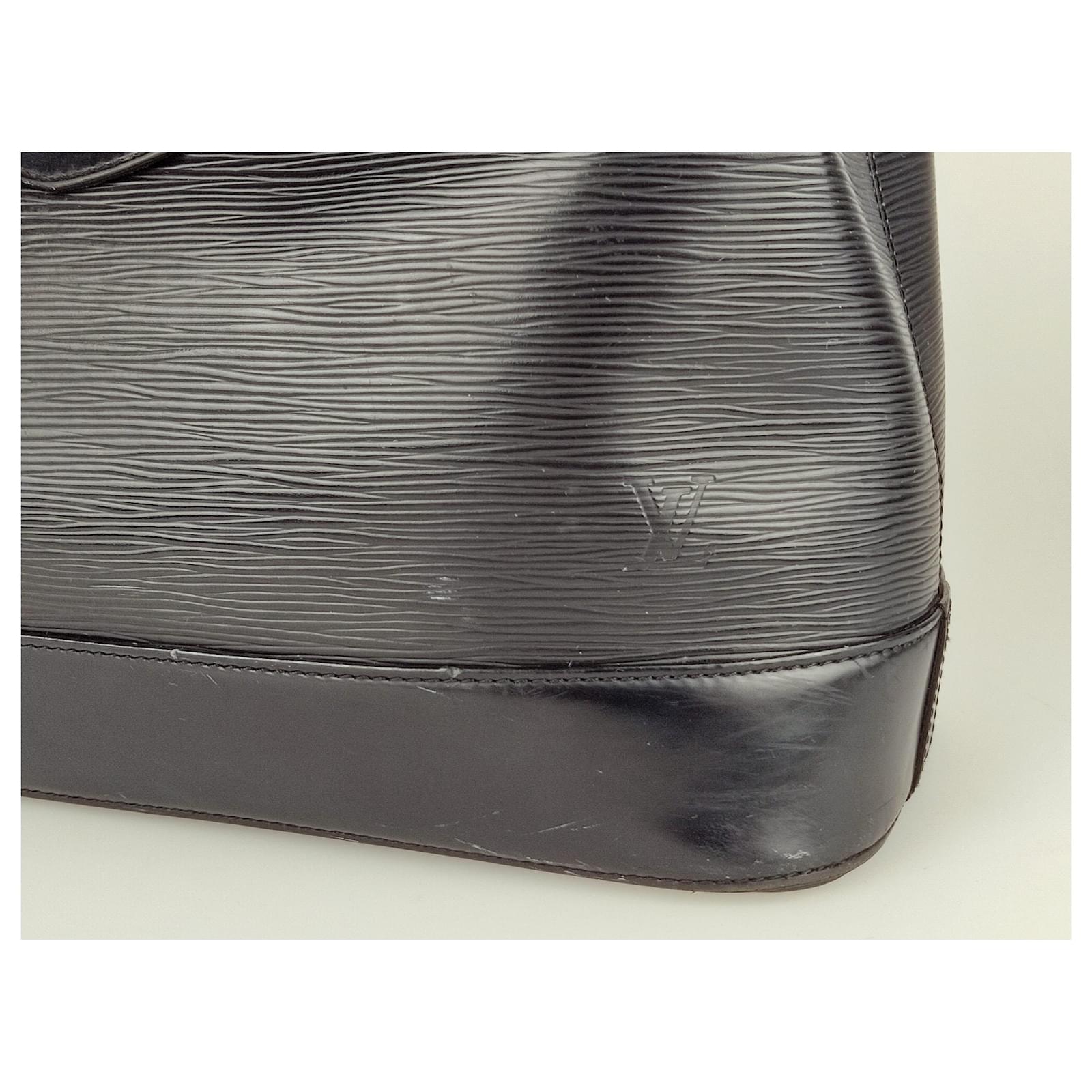 Louis Vuitton Epi Mirabeau handbag Black Leather ref.492253 - Joli Closet