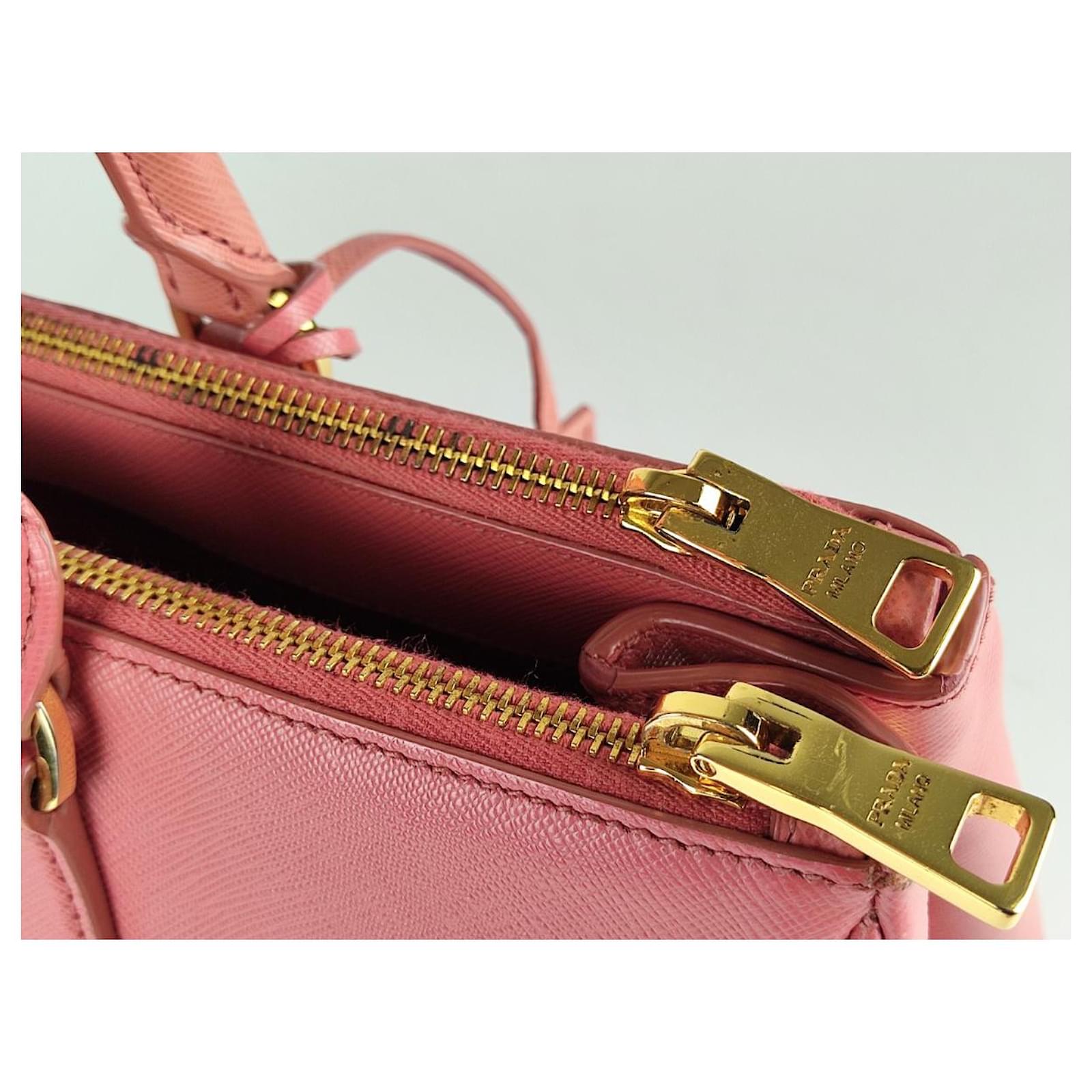 Prada Small Saffiano Lux Pink Tamaris Galleria Bag – Coco, 50% OFF