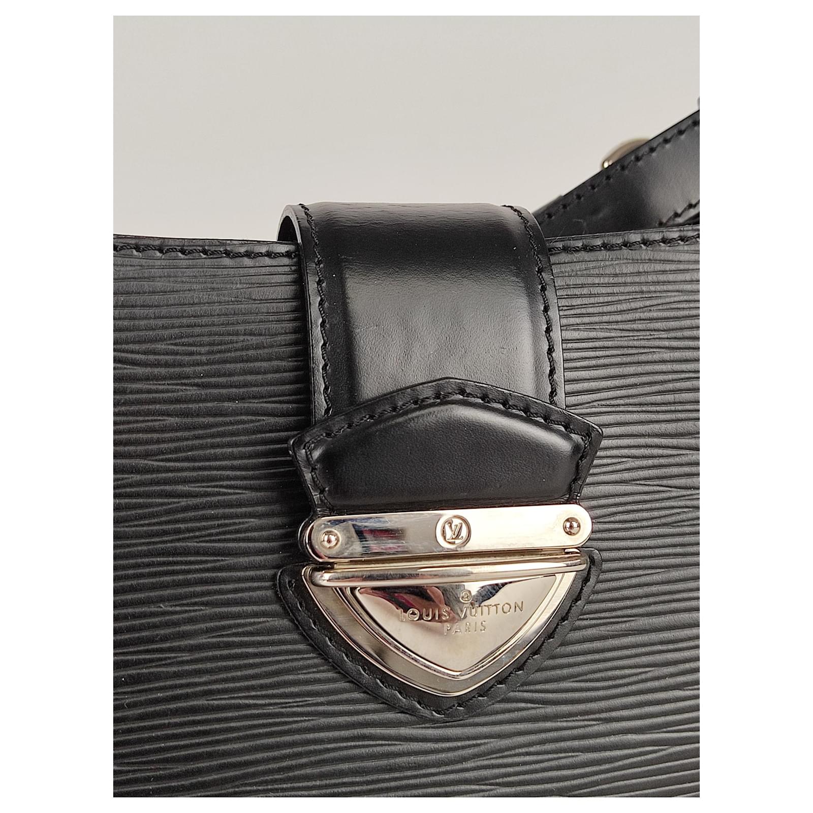 Louis Vuitton bag Musette Bagatelle Black Leather ref.492280 - Joli Closet