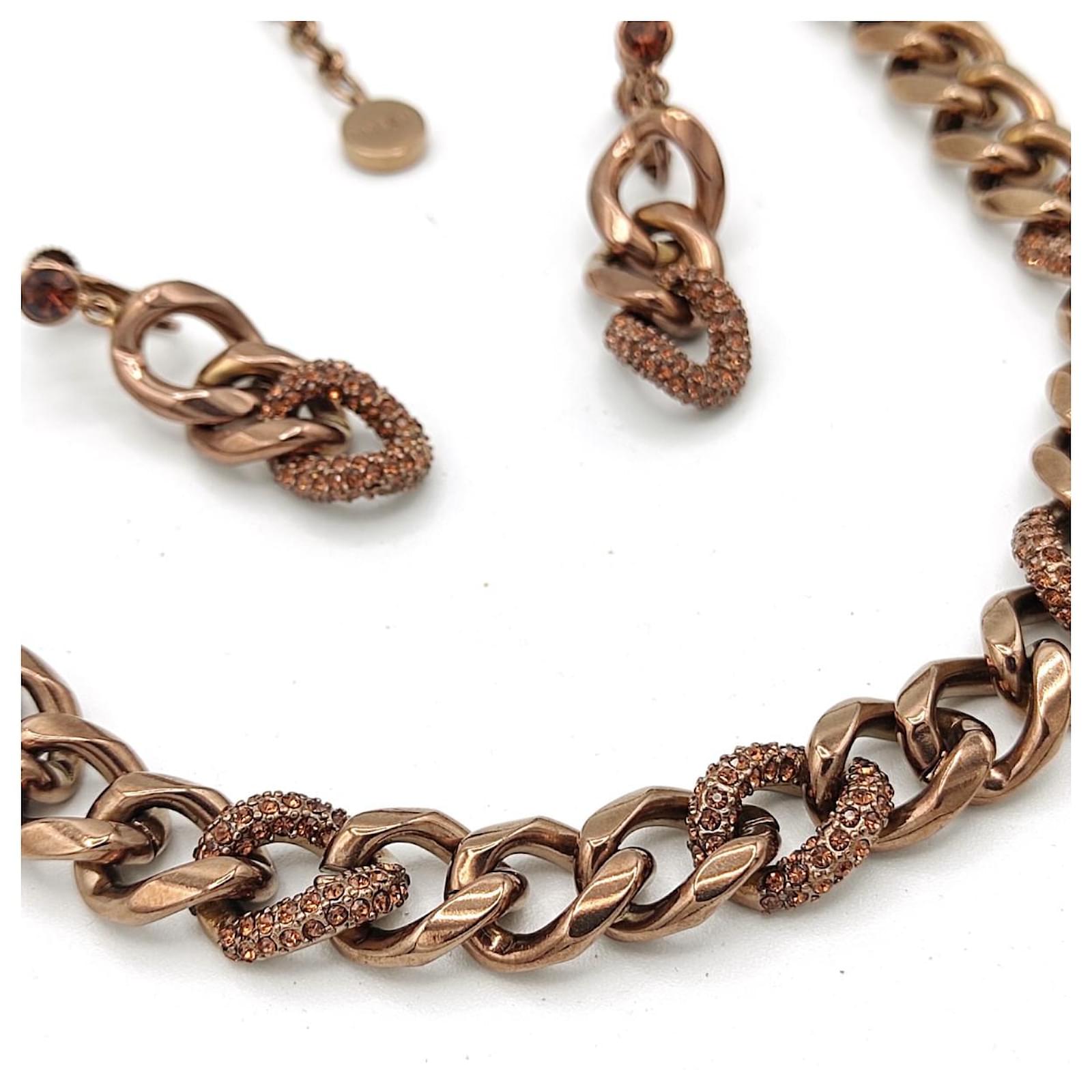 Other jewelry Givenchy metal parure Brown Bronze  - Joli Closet