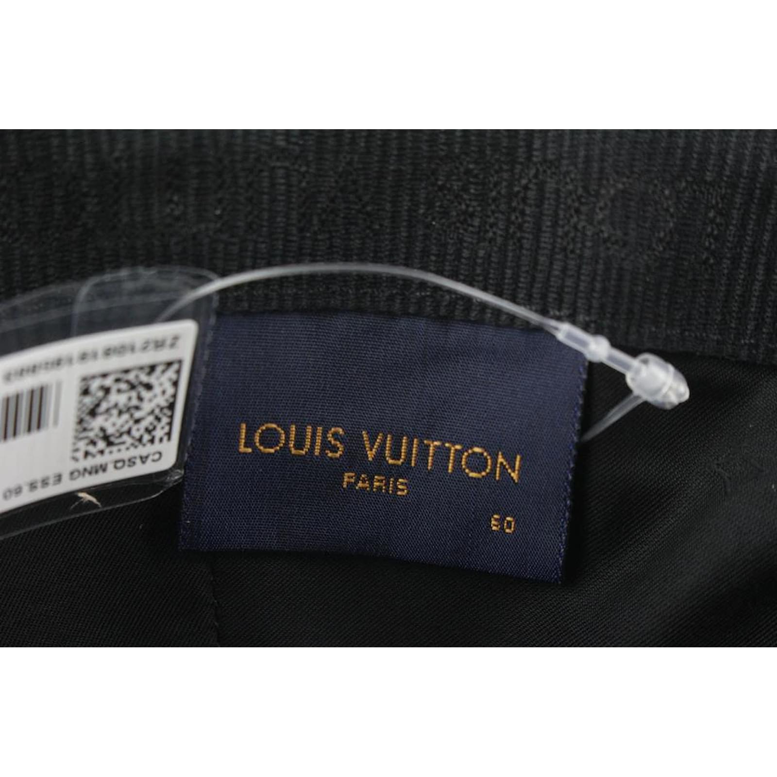 Louis Vuitton Monogram Mesh Baseball Cap Black Cotton. Size 60