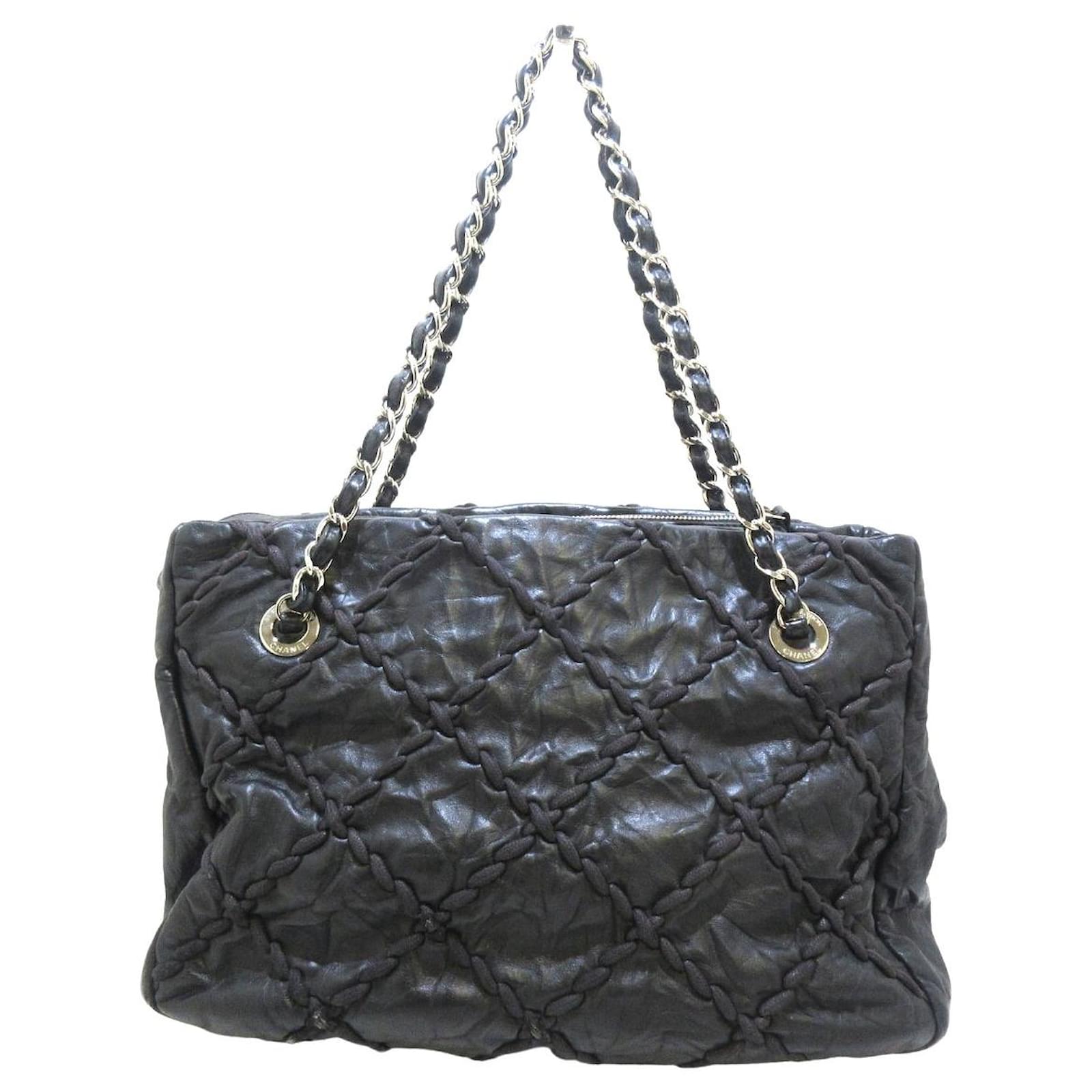 Chanel Ultra Stitch Black Leather ref.492879 - Joli Closet