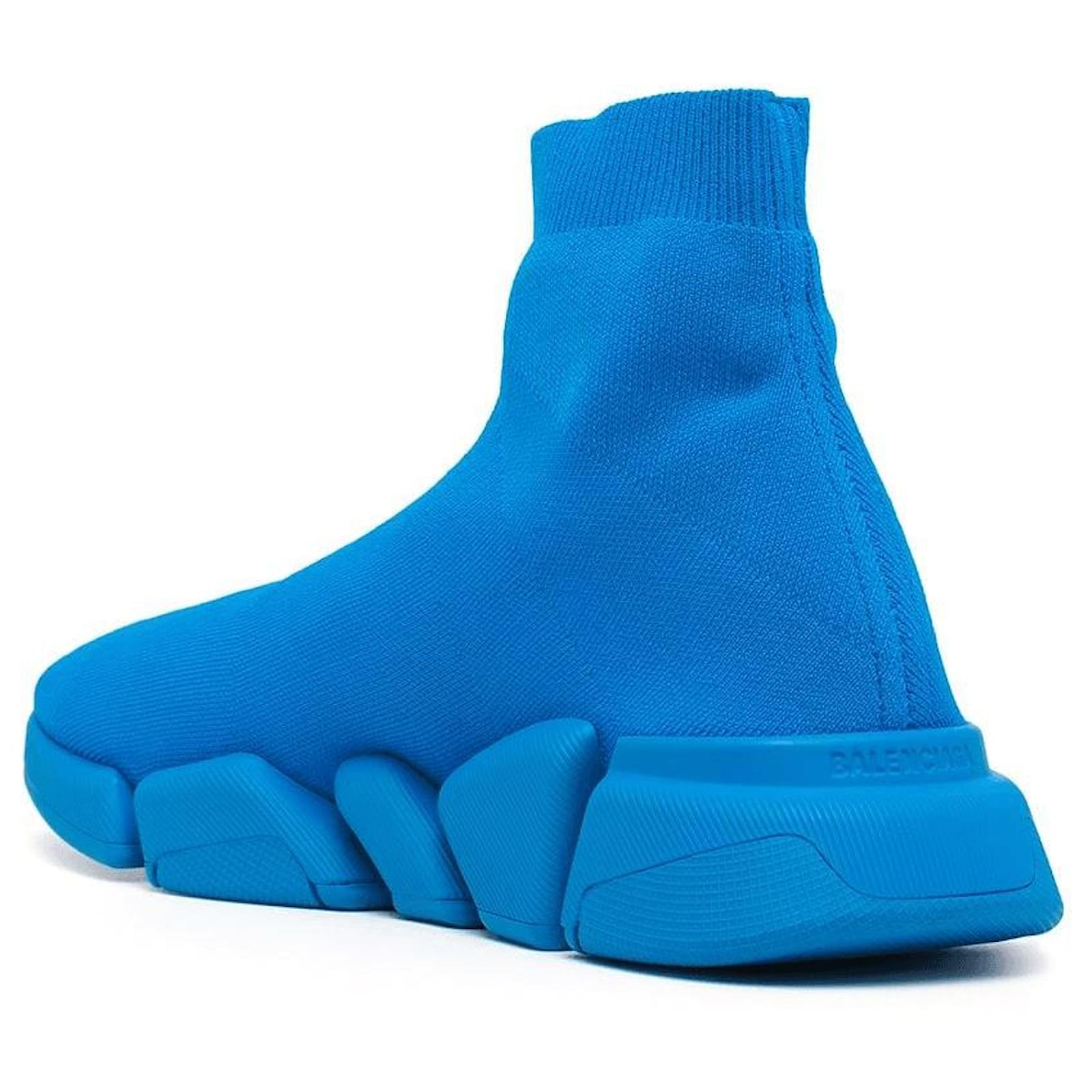 balenciaga bottes bleu