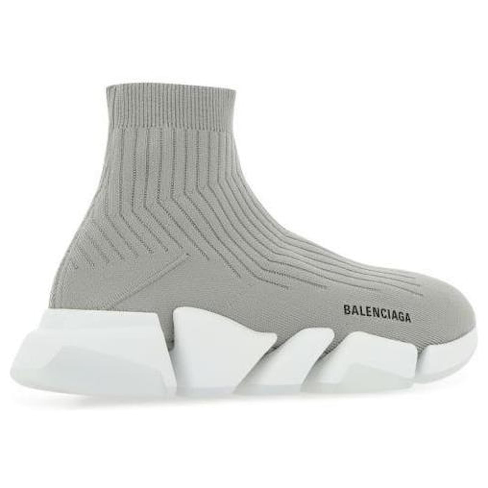 gray balenciaga socks