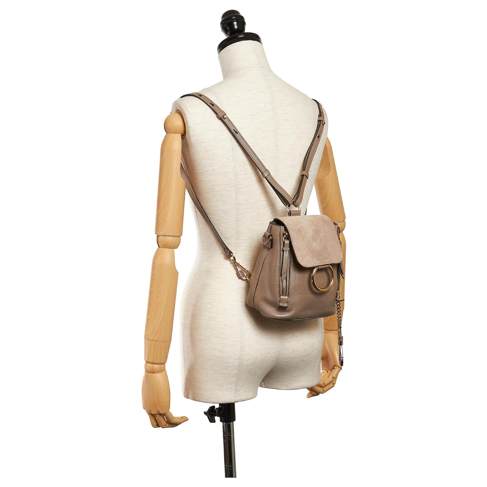 Chloe faye backpack motty grey on sale