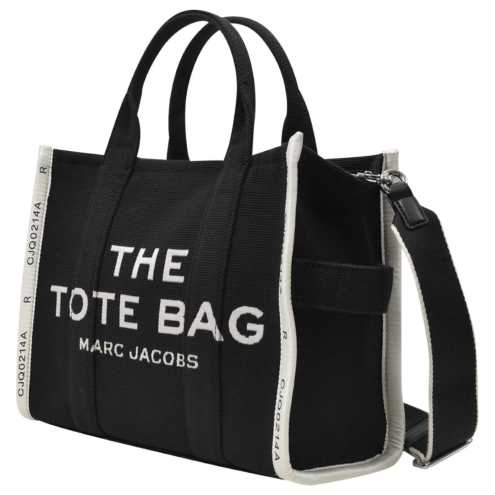 Marc Jacobs The Small Tote Bag en Toile Noire ref.493656 - Joli Closet