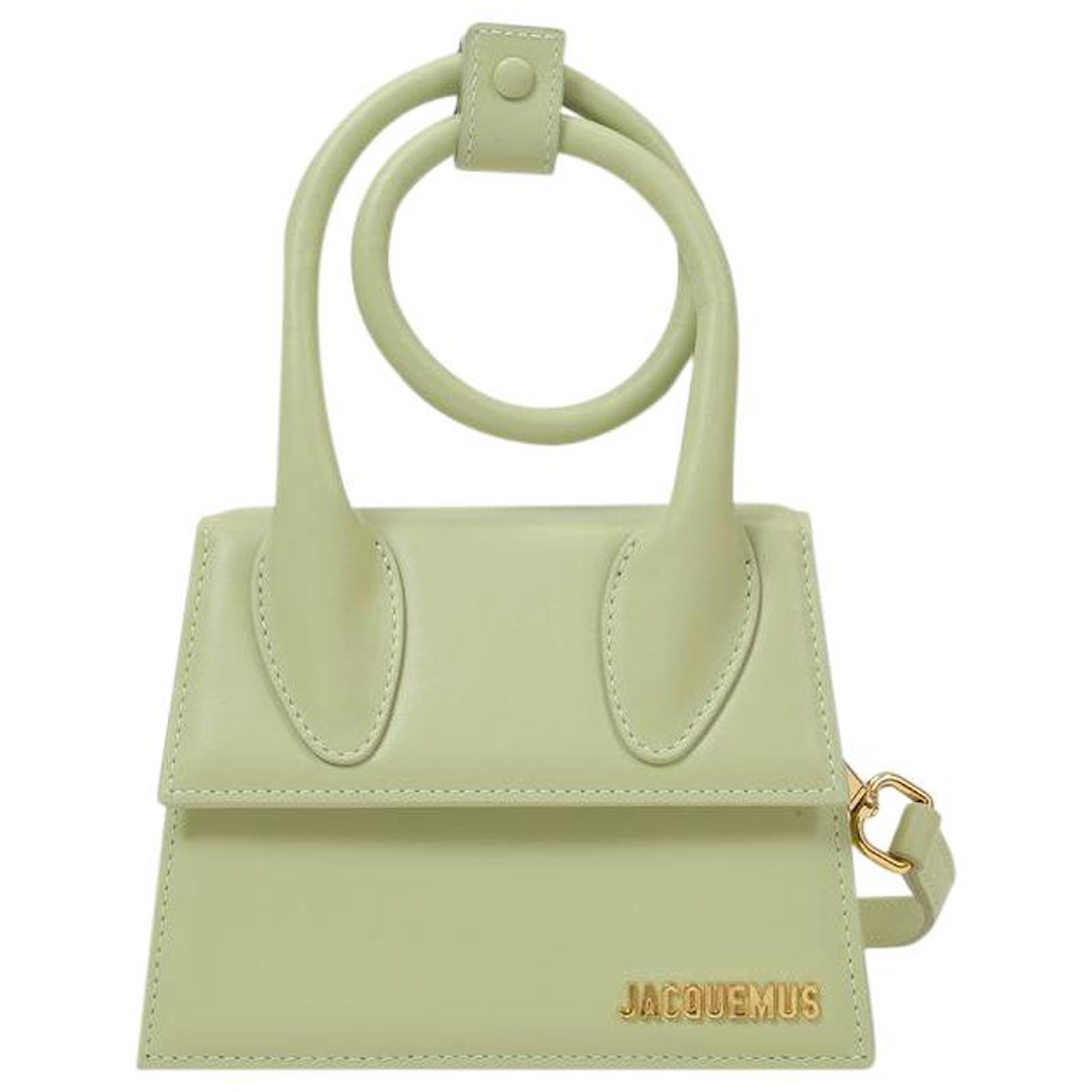 JACQUEMUS Le Chiquito Noeud Bag in Green