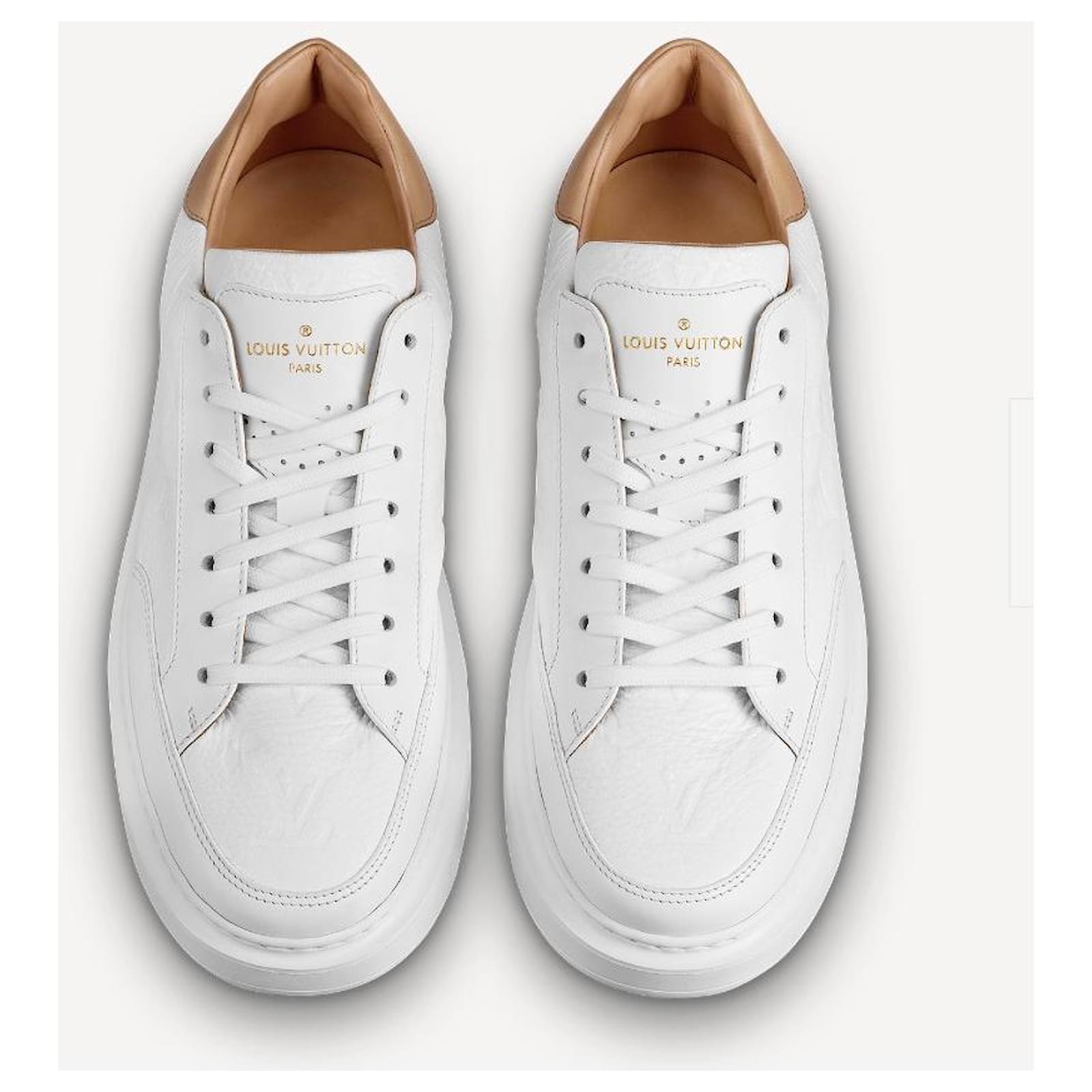 Louis Vuitton LV Beverly Hills trainers White Leather ref.494265 - Joli  Closet