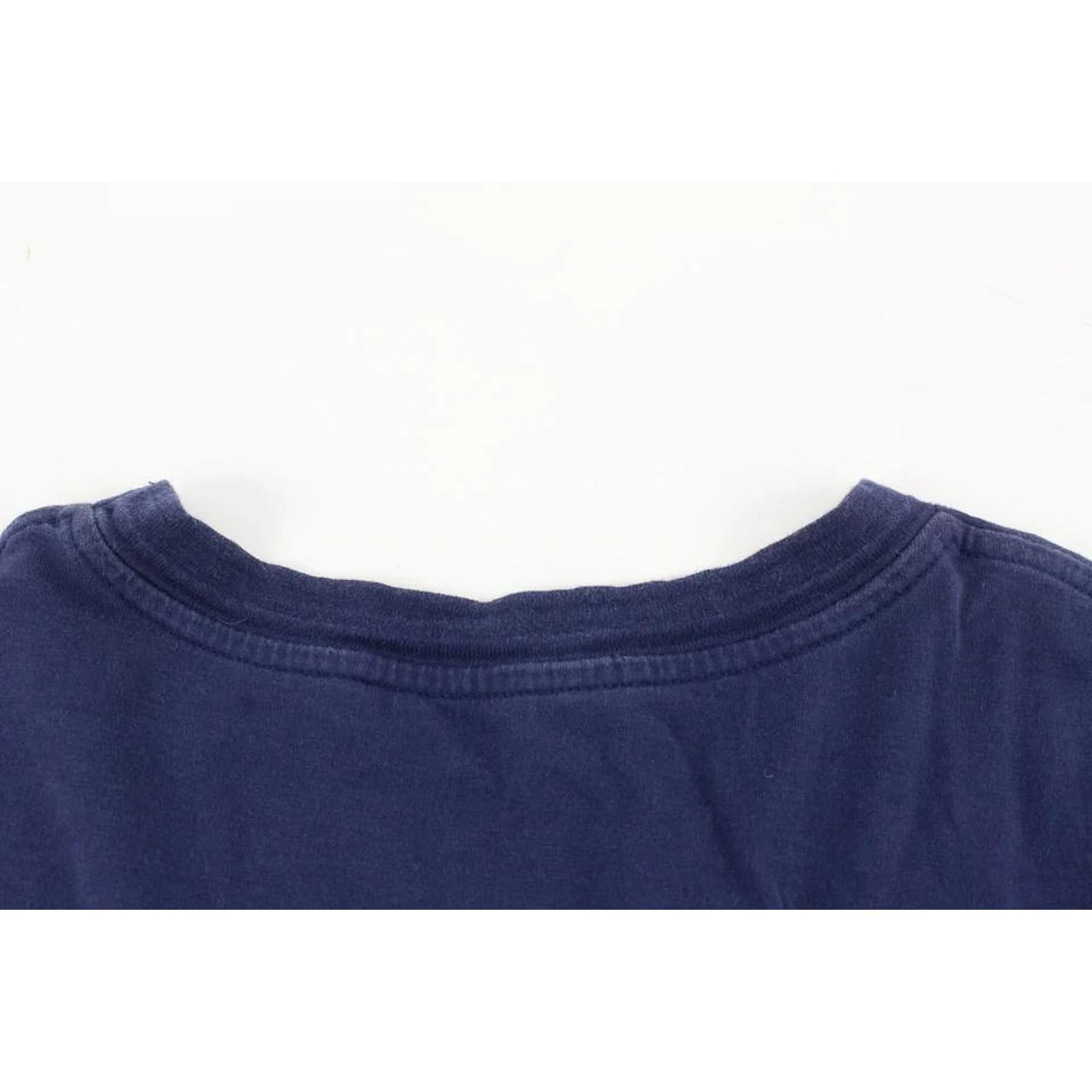 Louis Vuitton Men's XL Navy Blue Bear LV T-Shirt 114lv10