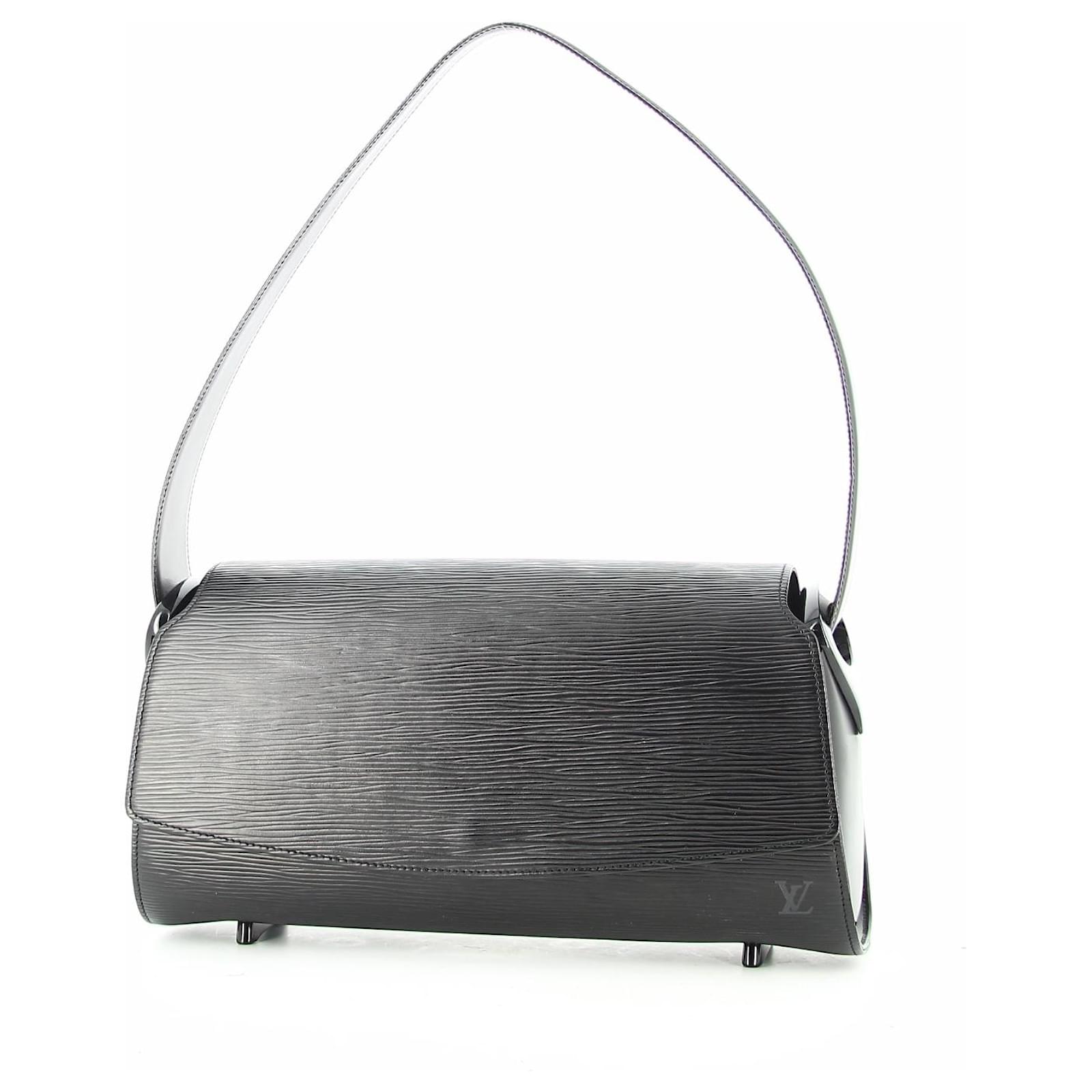 bolso cabas louis vuitton noctambule en cuero epi negro