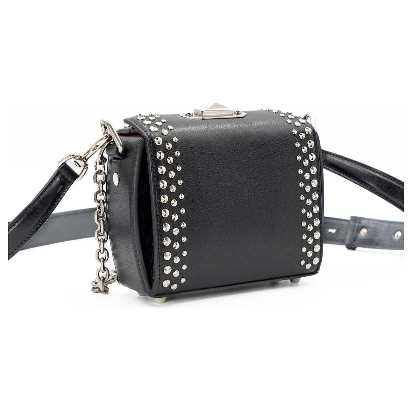Alexander mcqueen mini box bag sale