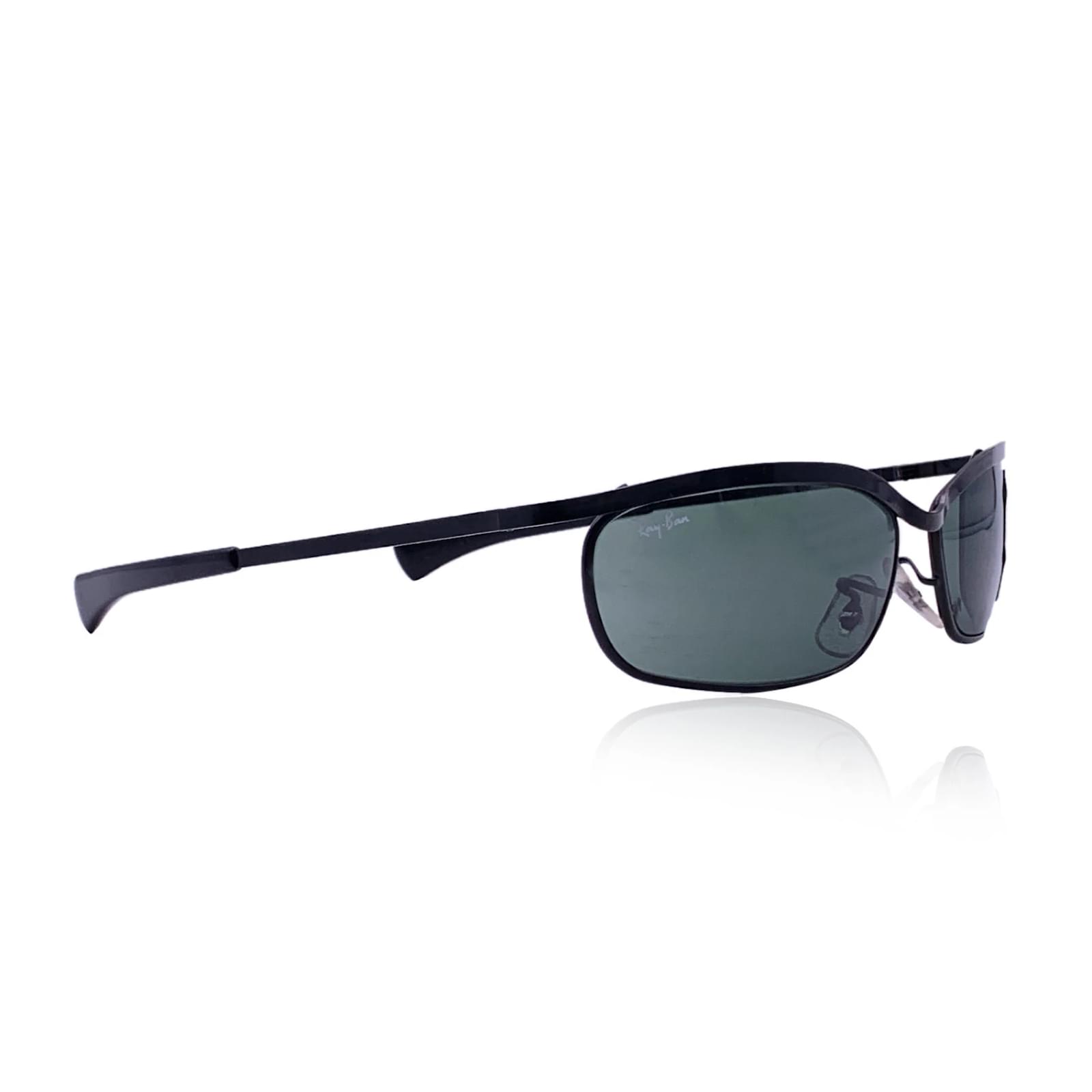 Ray-Ban B&L Vintage Black Metal W1984 Sunglasses 60/14 140MM