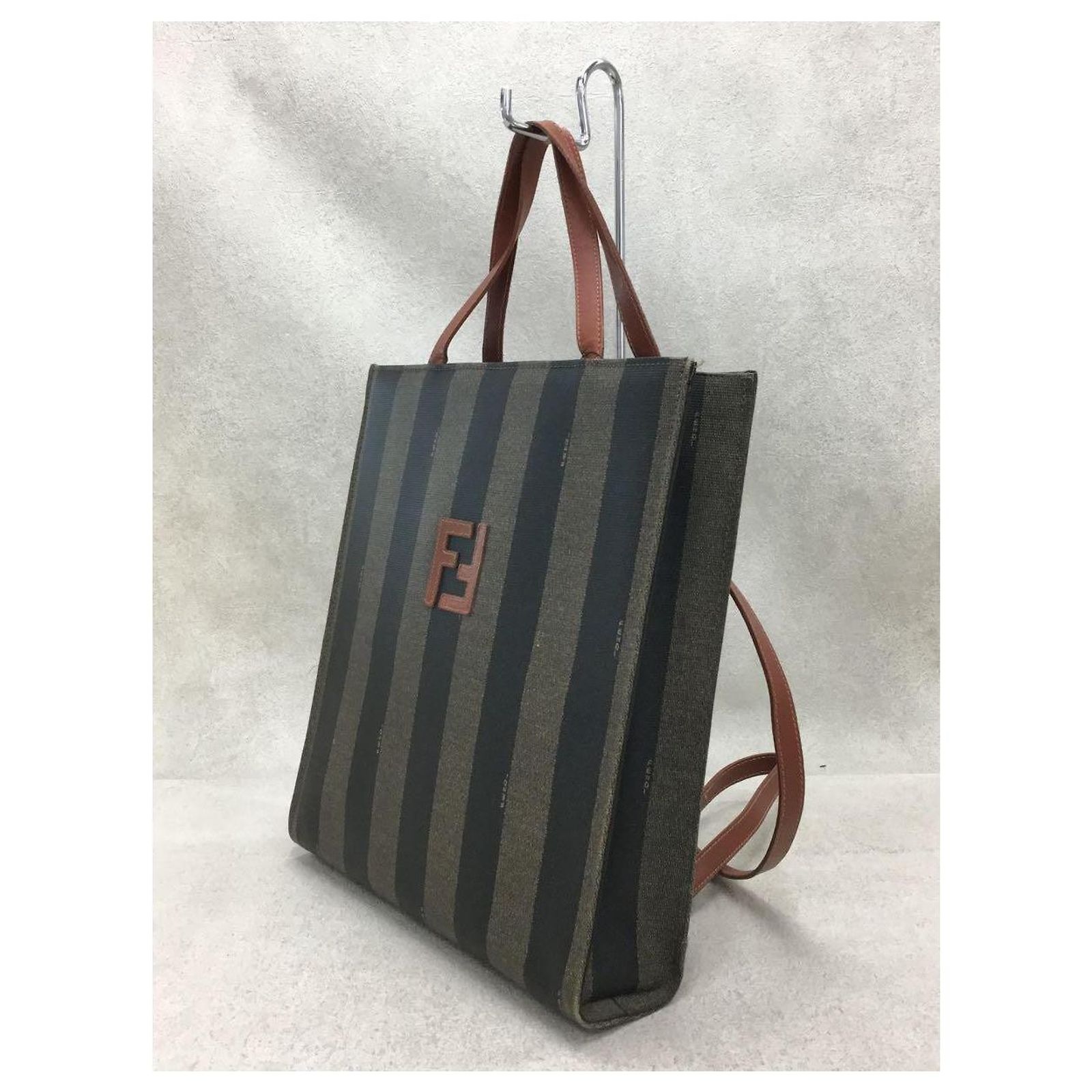 FENDI Pecan pattern / 2WAY / tote / backpack / leather  display picture 1