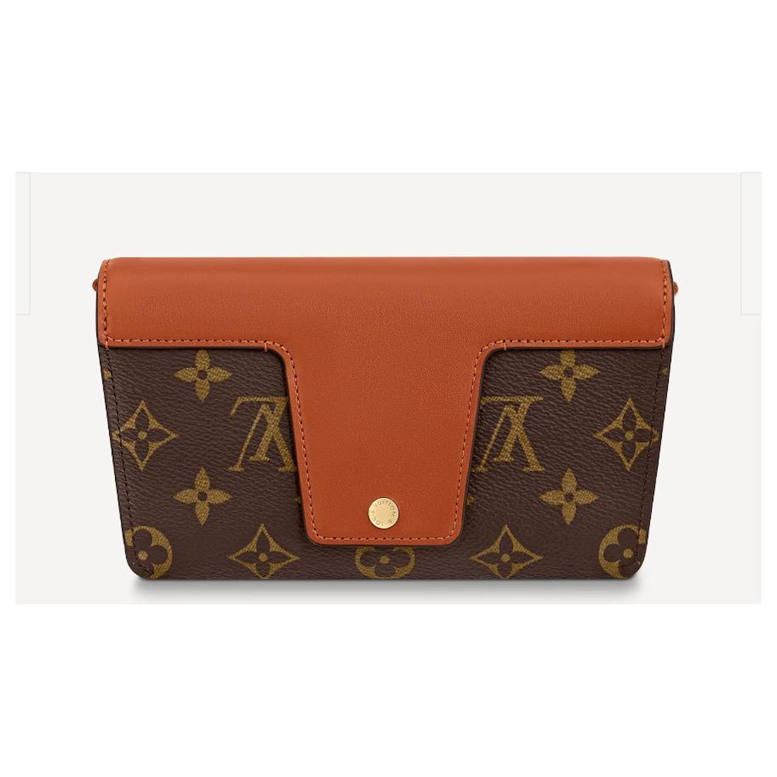 Louis Vuitton LV Padlock on strap bag Brown Leather ref.495886