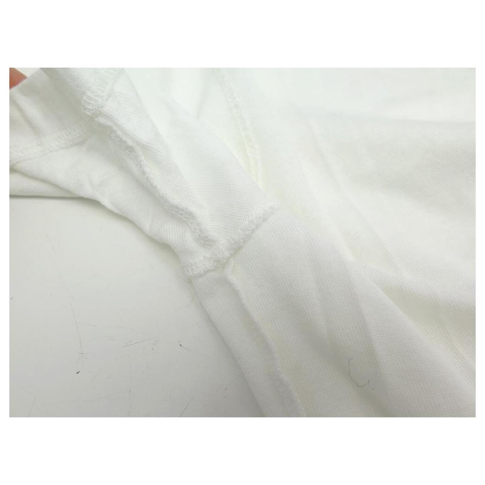 NEW MEN'S TSHIRT LOUIS VUITTON SIZE 56 XL IN WHITE COTTON NEW WHITE TOP  ref.496733 - Joli Closet