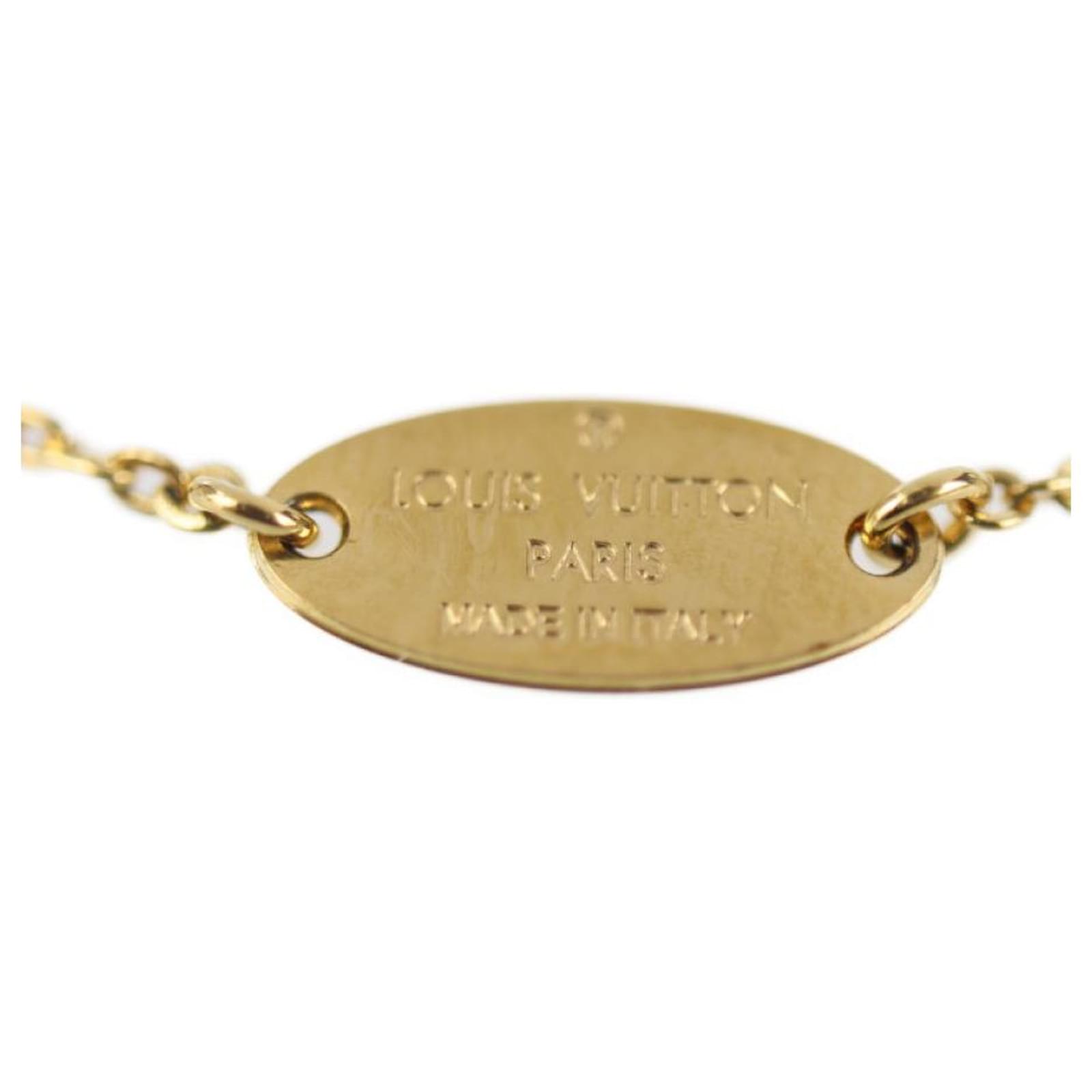 Usado] LOUIS VUITTON pulseira nanogram pulseira prata x ouro material de  metal Dourado ref.496939 - Joli Closet