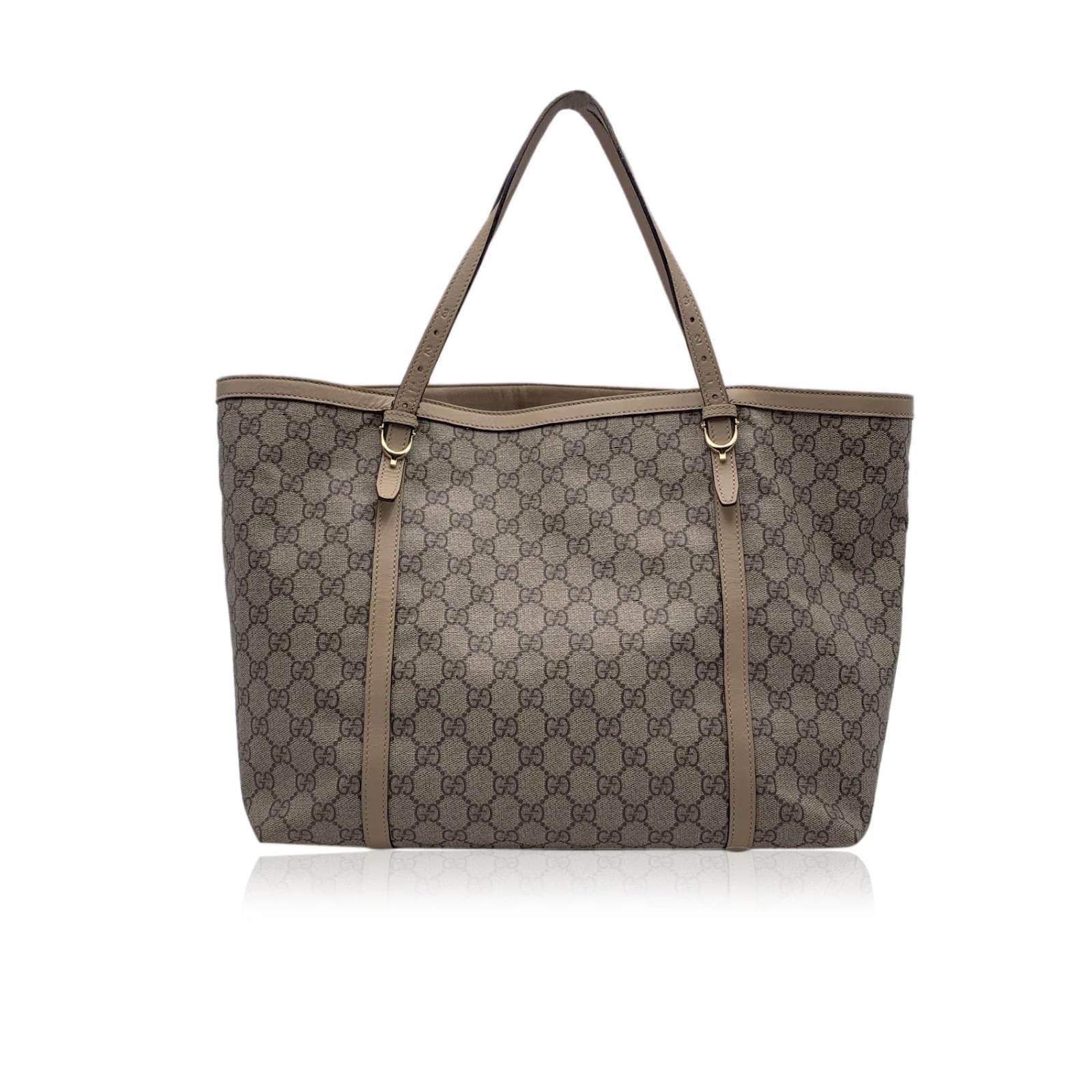 gucci tote bag beige