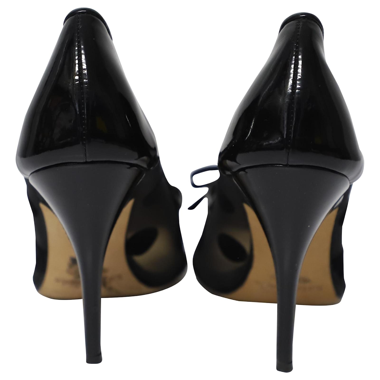 Kate Spade Lisa Polka Dot Heels in Black Silk  - Joli Closet