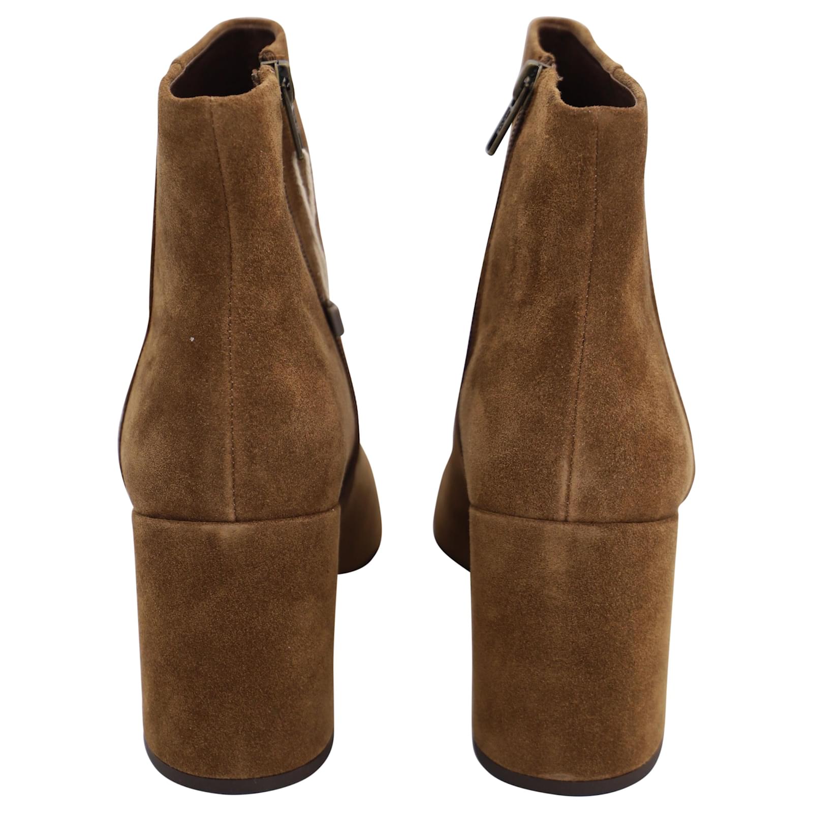 Ash eden suede store booties