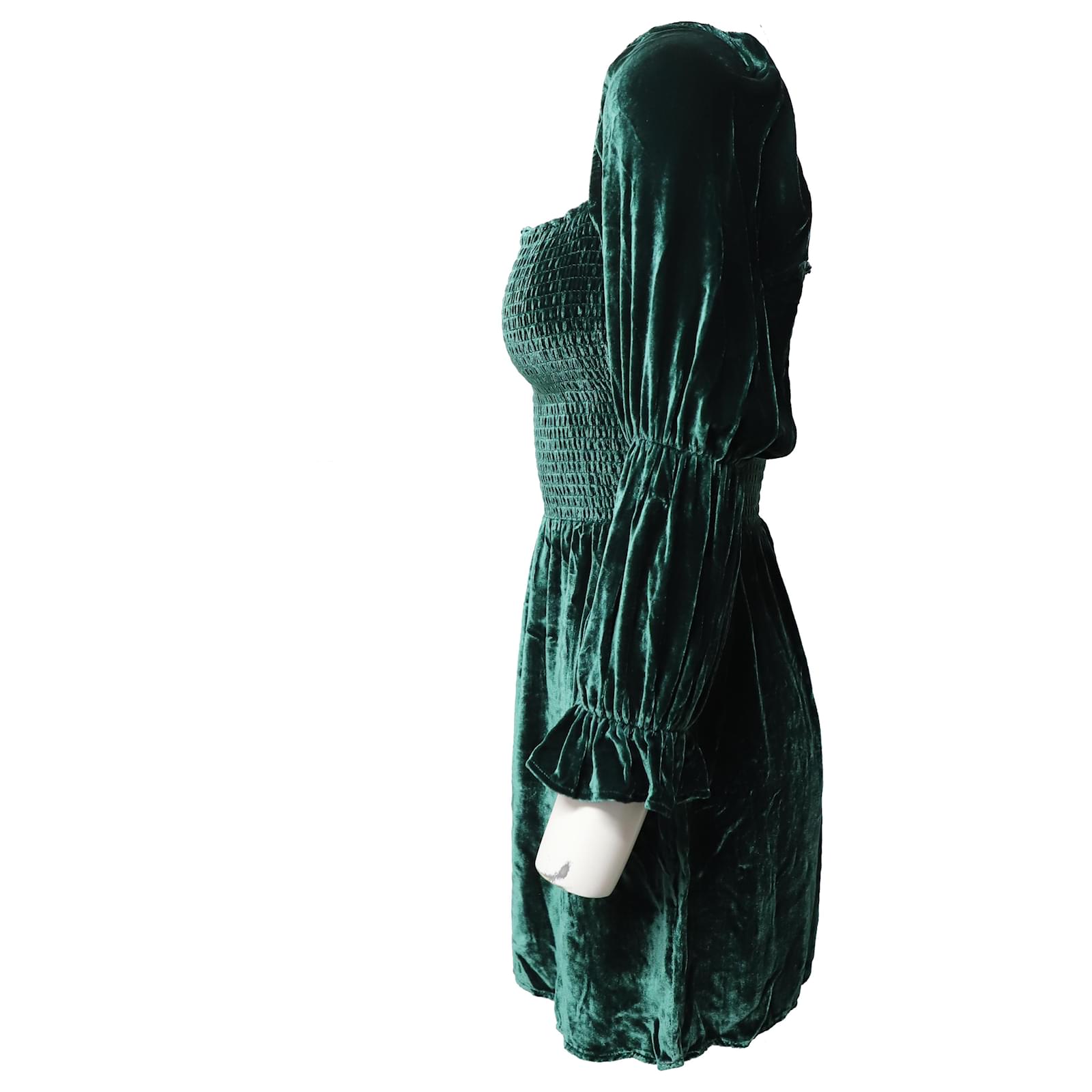green velvet dress reformation House Of CB Adrienne – Hire For A Night main image 0