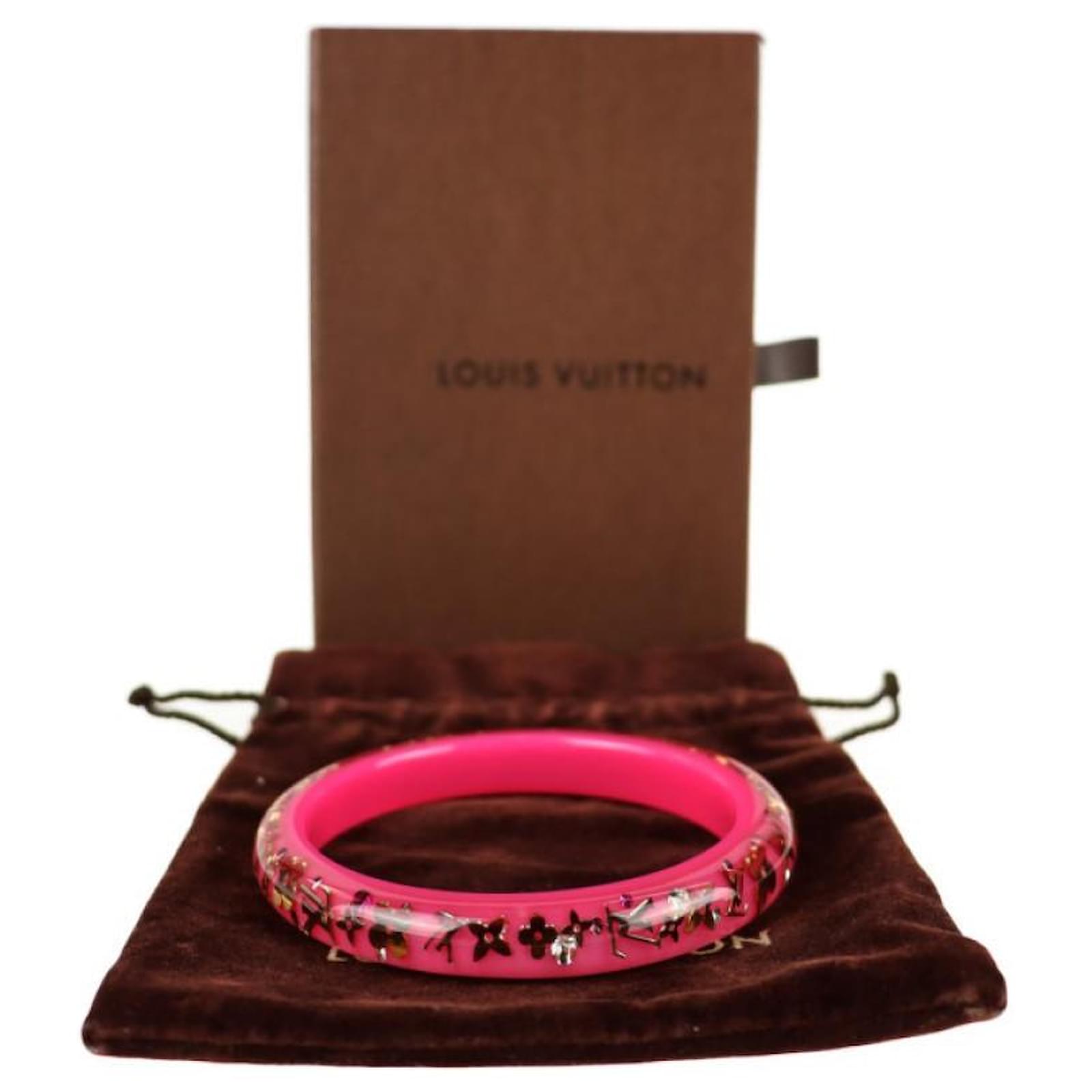 Louis Vuitton Brass And Plastic Bracelet, Louis Vuitton