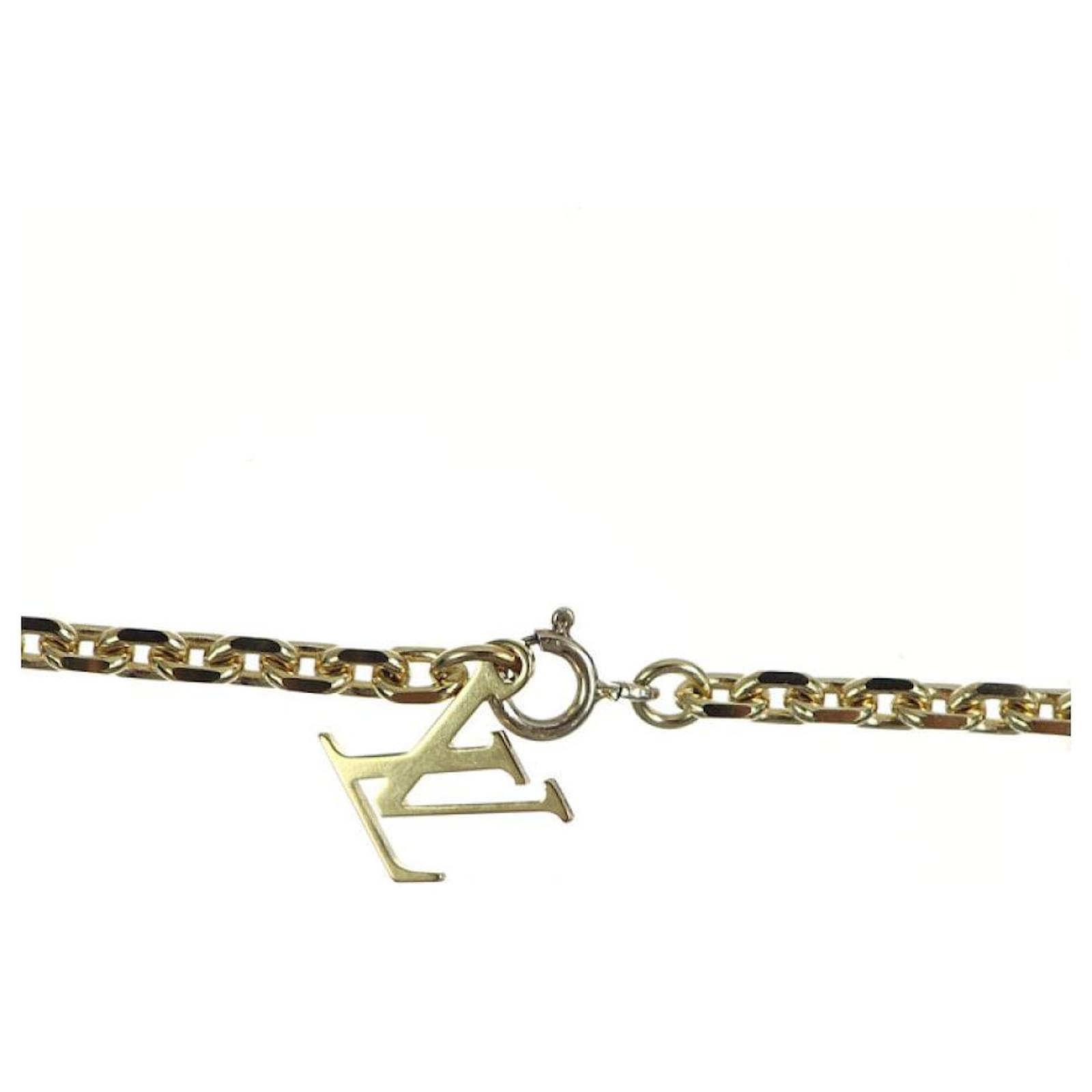 Used] Louis Vuitton [LOUIS VUITTON] Pandan Tiff Damier Pearl Silvery Golden  Metal ref.498261 - Joli Closet