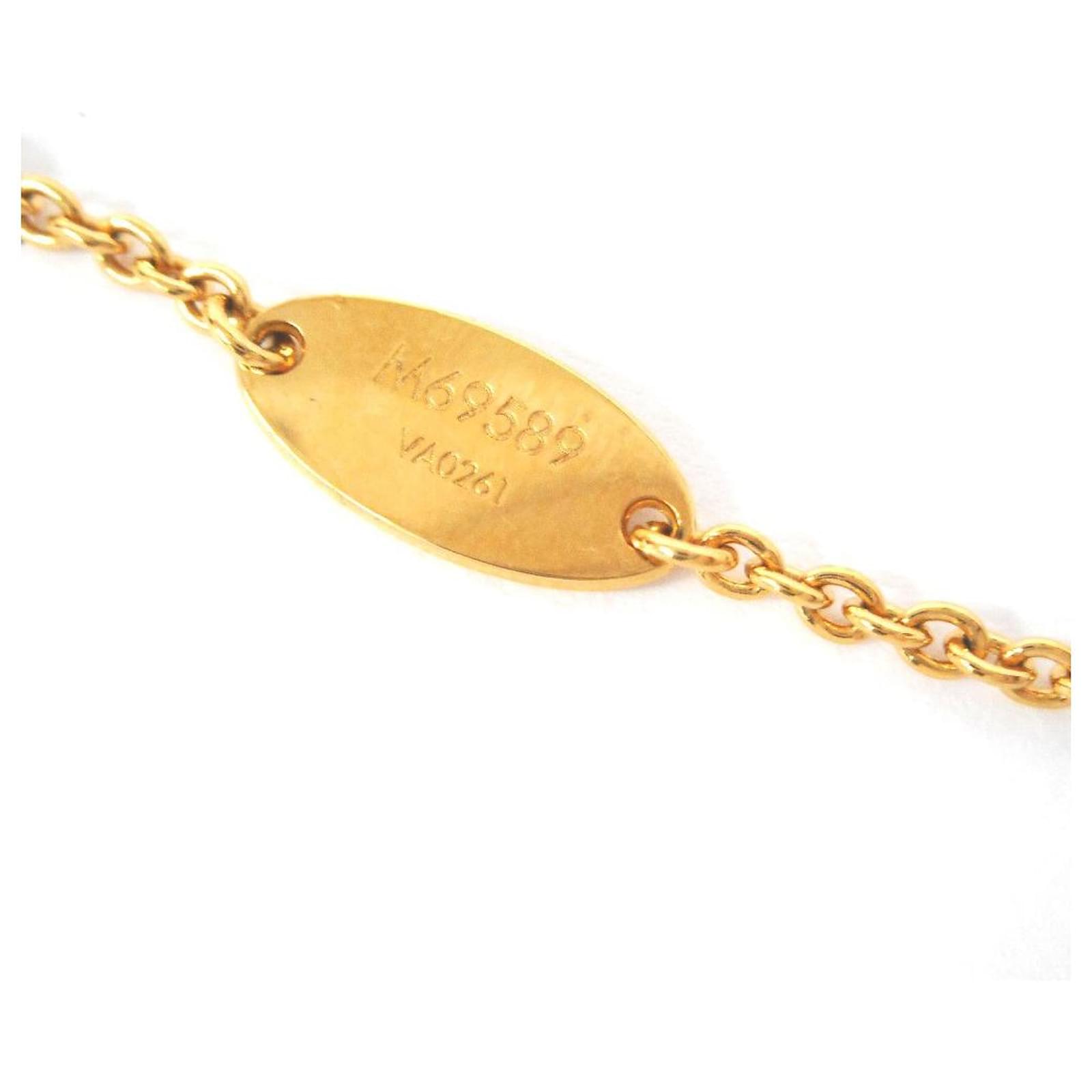 Used] Louis Vuitton Bracelet 2020 Fall / Winter Collection Bracelet Brasley  L to V Golden ref.498293 - Joli Closet