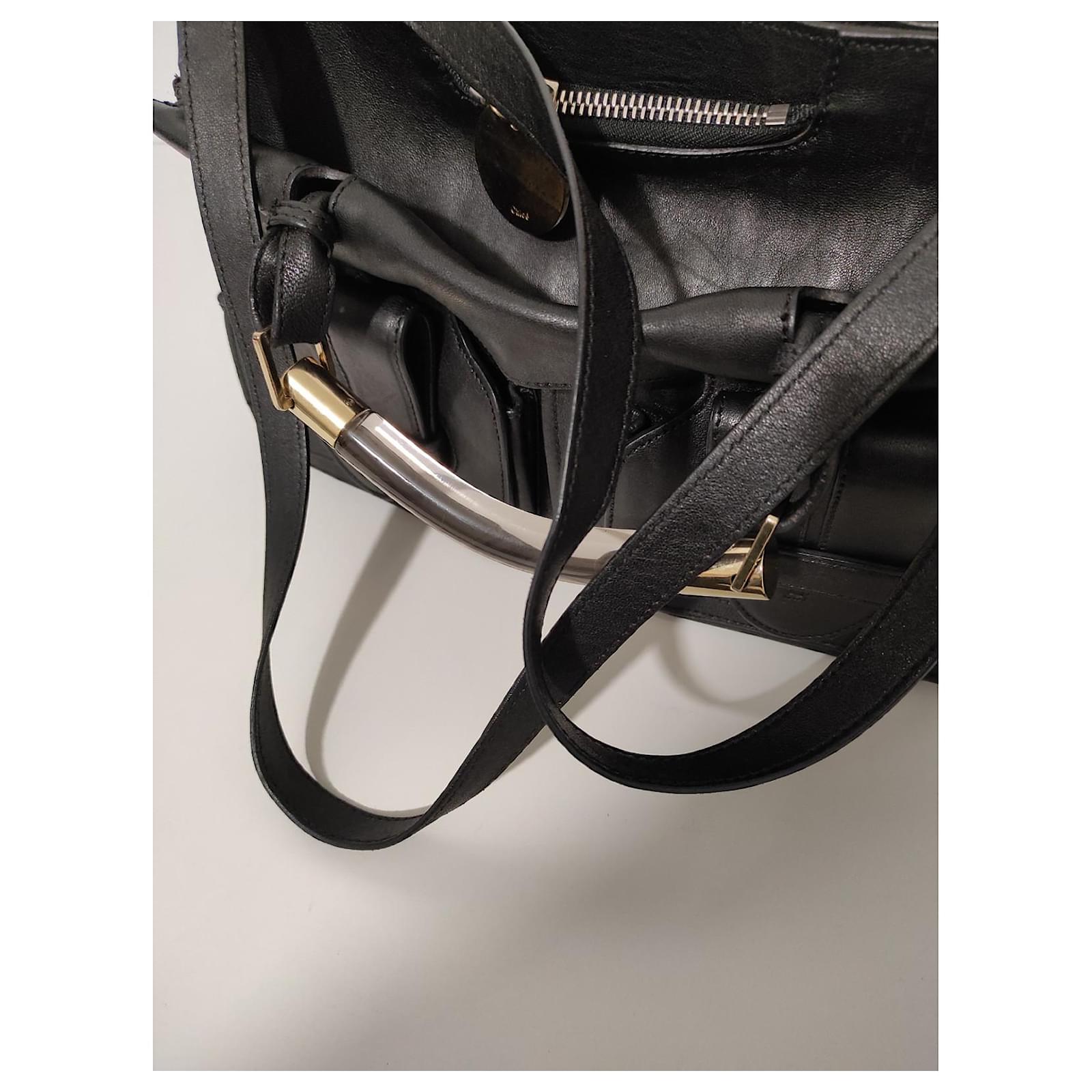Chloé Saskia Black Leather ref.498728 - Joli Closet
