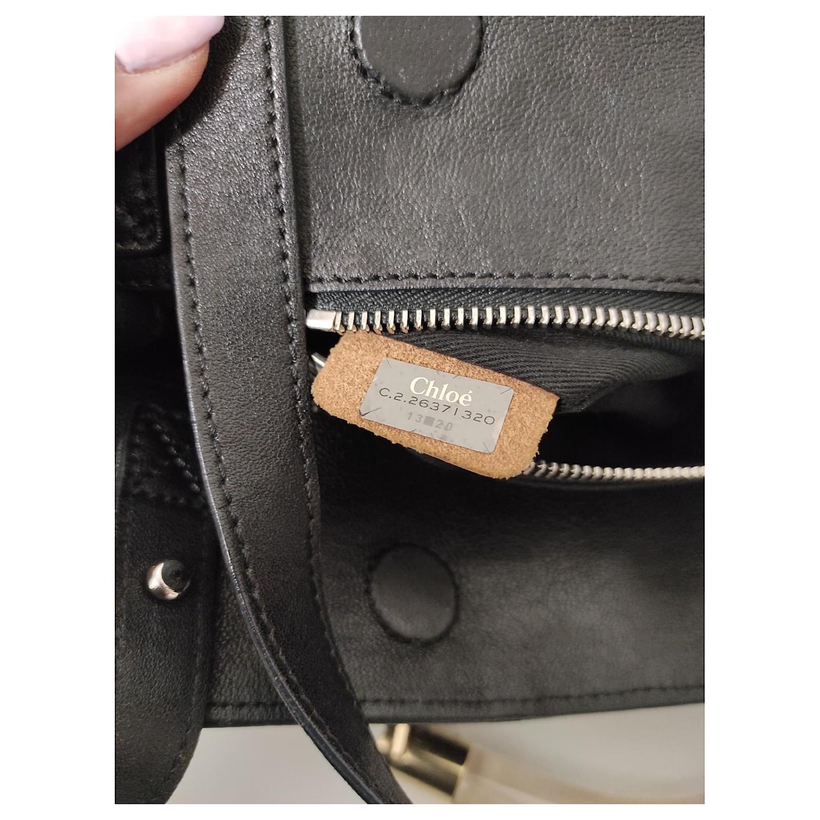 Chloé Saskia Black Leather ref.498728 - Joli Closet