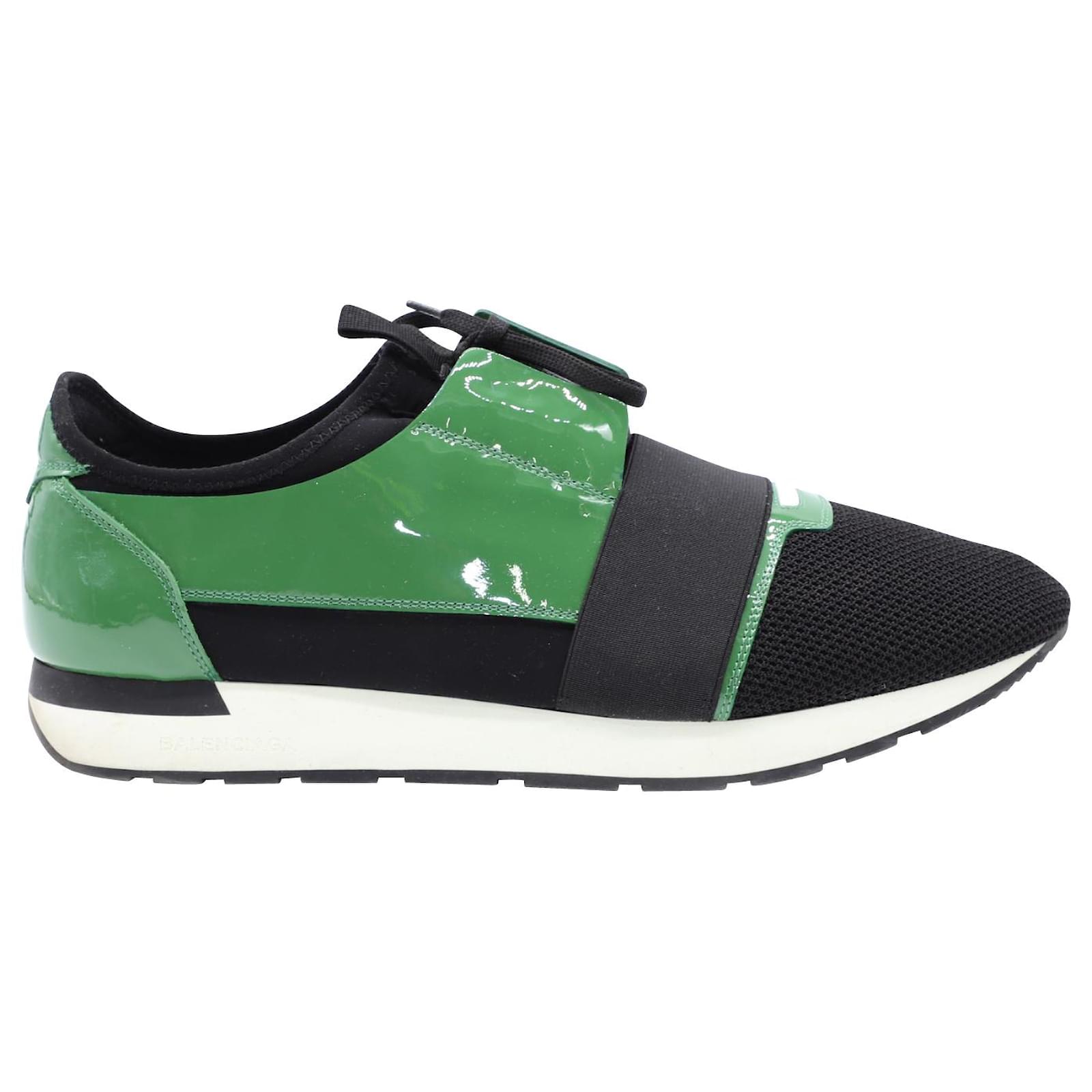 balenciaga runners homme verte