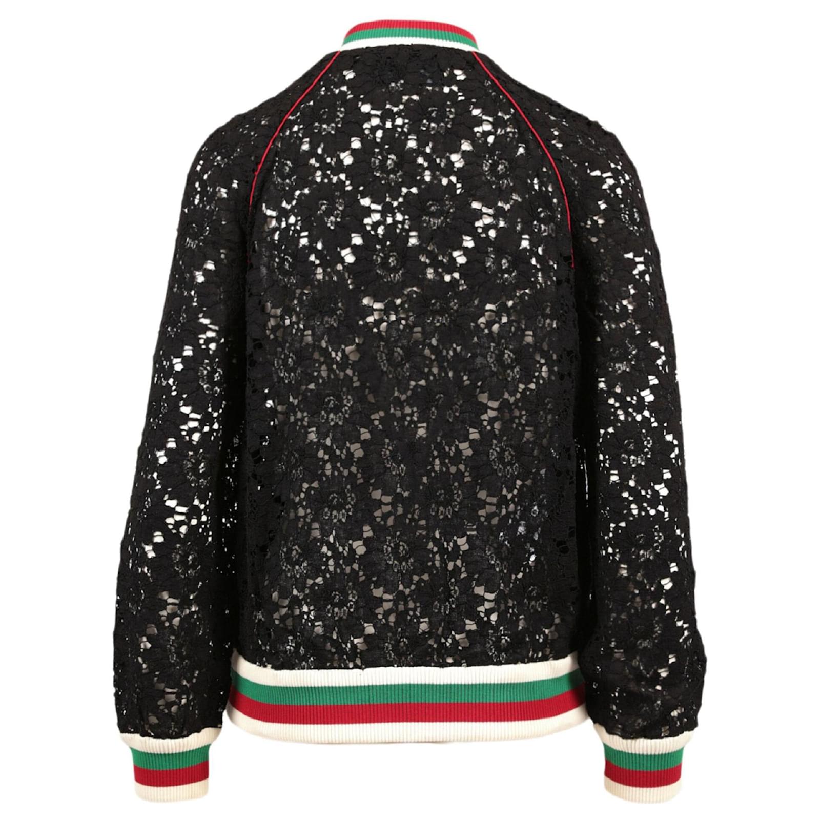 Gucci on sale lace jacket