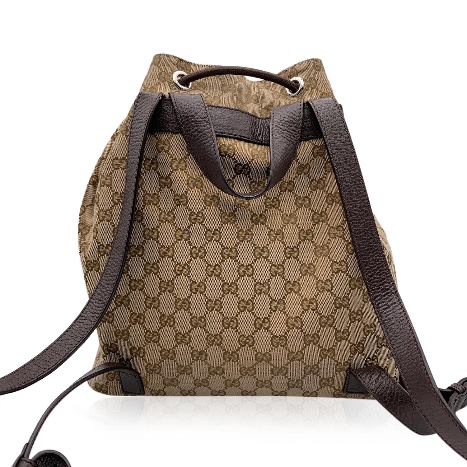 Gucci drawstring clearance backpack review