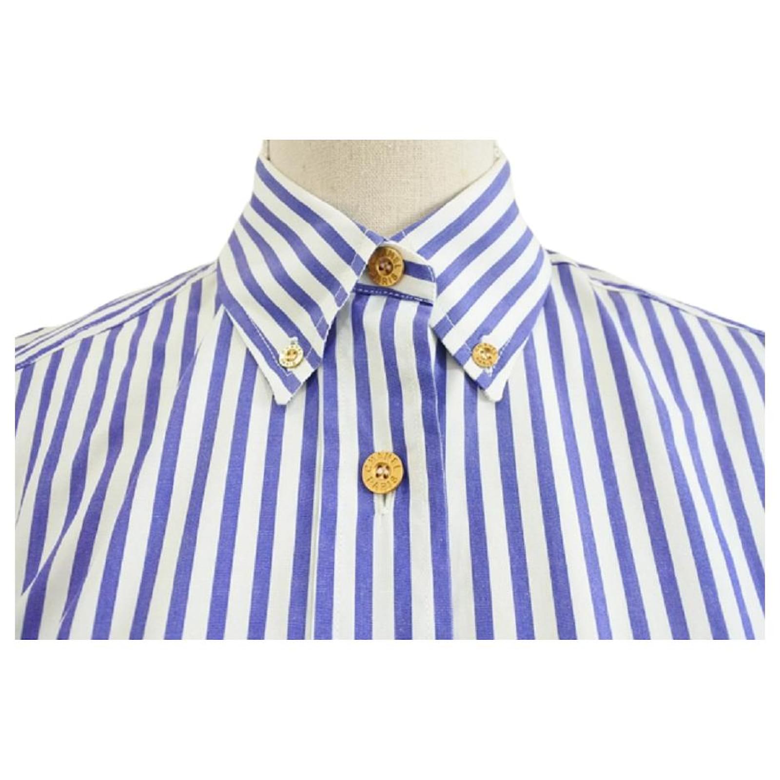 coco chanel shirt button