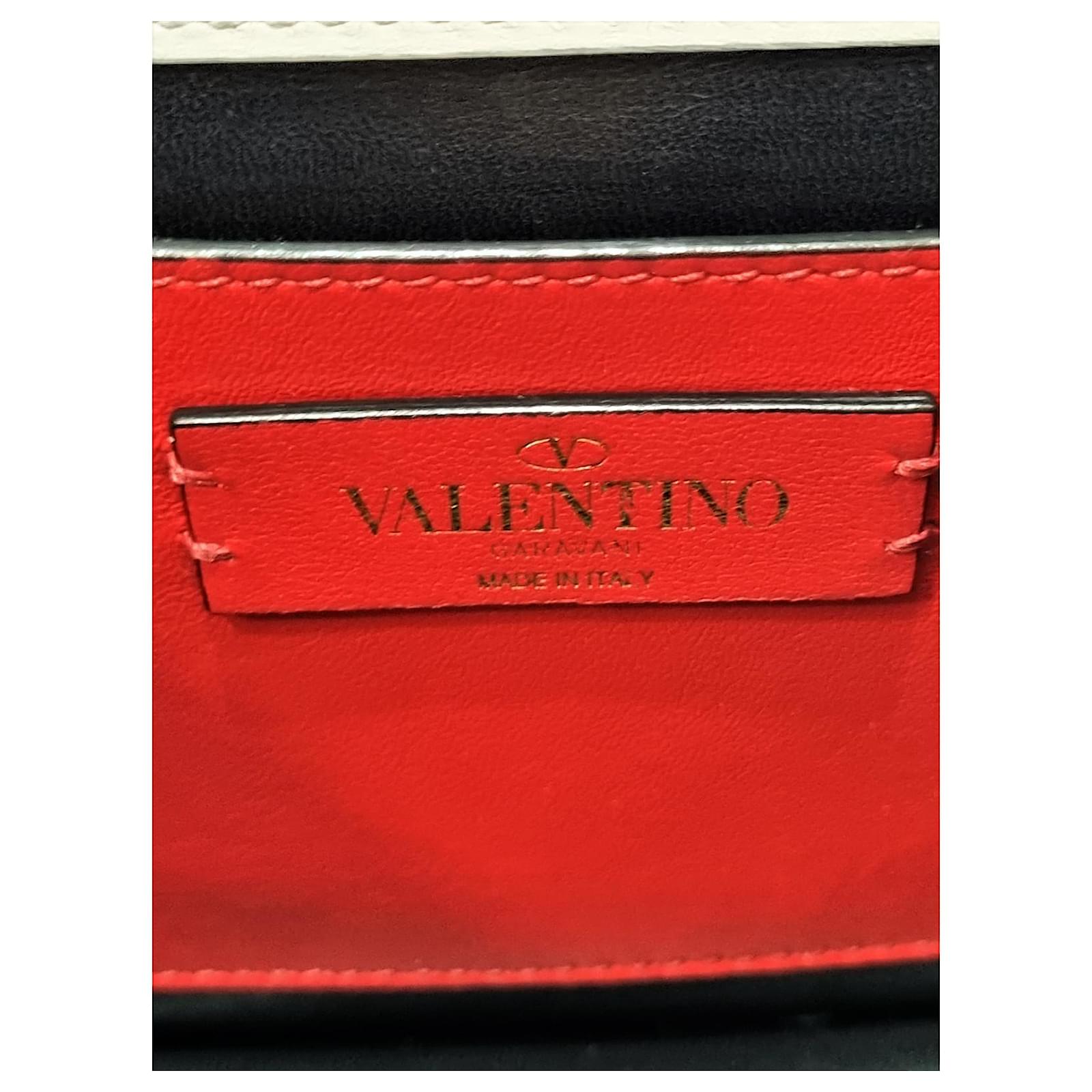 Valentino Garavani Valentino VLOGO bag White Leather ref.500324